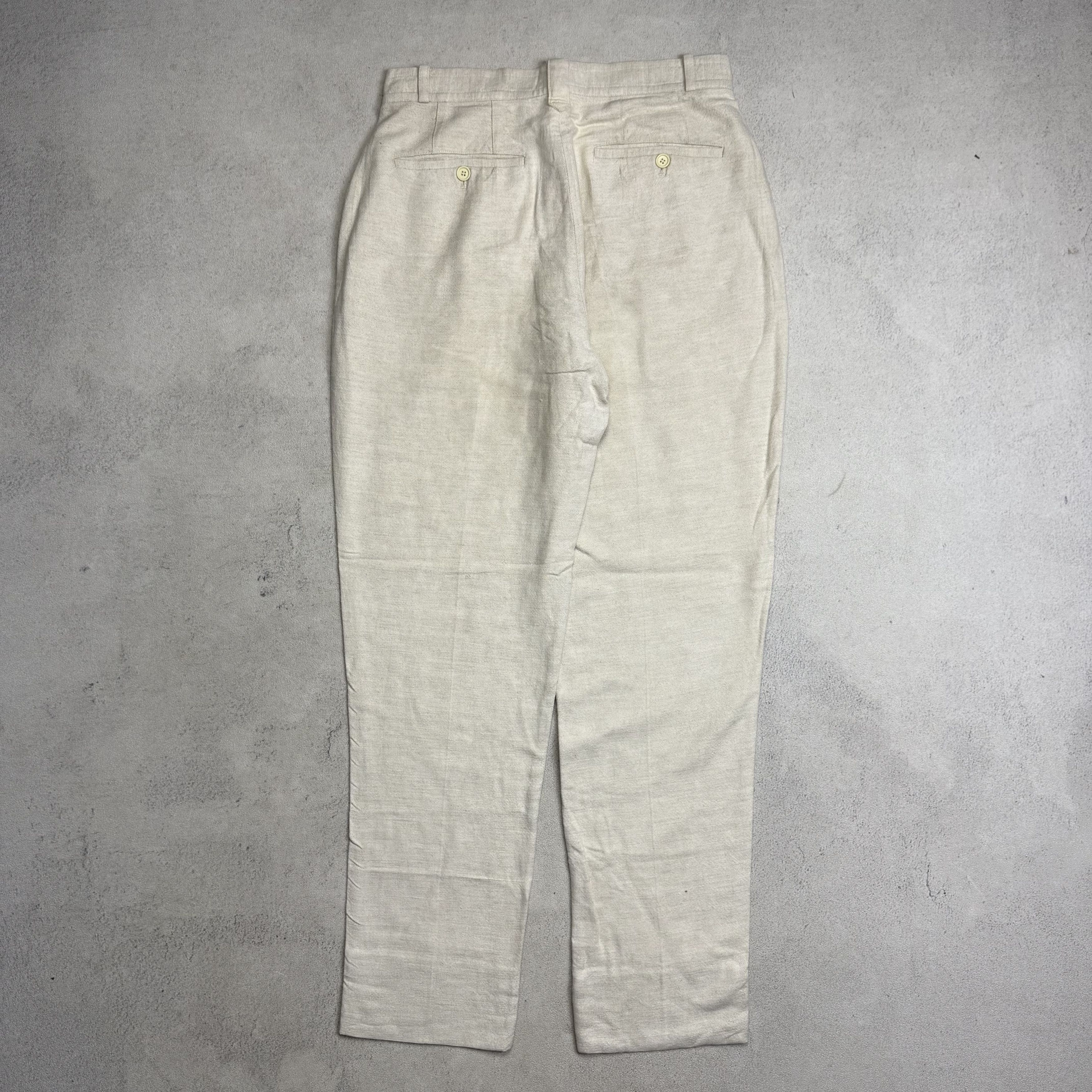 Issey Miyake Vintage Issey Miyake Hemp Rayon Pants Size US 28 / EU 44 - 4 Thumbnail