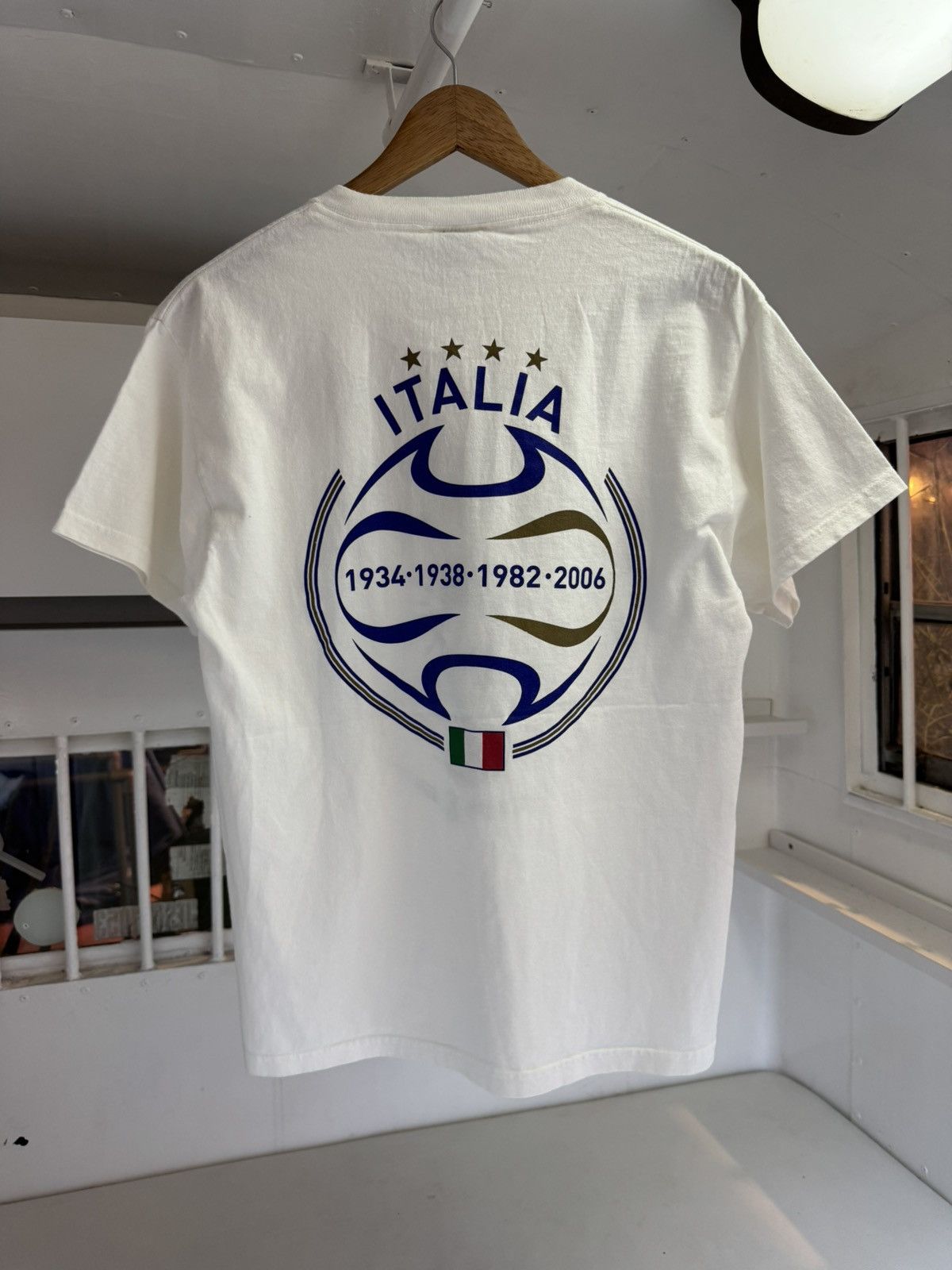 Adidas Vintage Italy 🇮🇹 Champion World Cup 2006 Adidas T-shirt Size US M / EU 48-50 / 2 - 2 Thumbnail