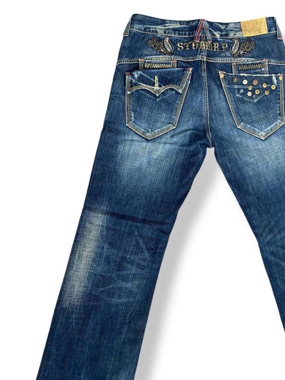 Other Red Pepper Studio R.P. Embroidered Button Studded Denim Size US 32 / EU 48 - 4 Thumbnail