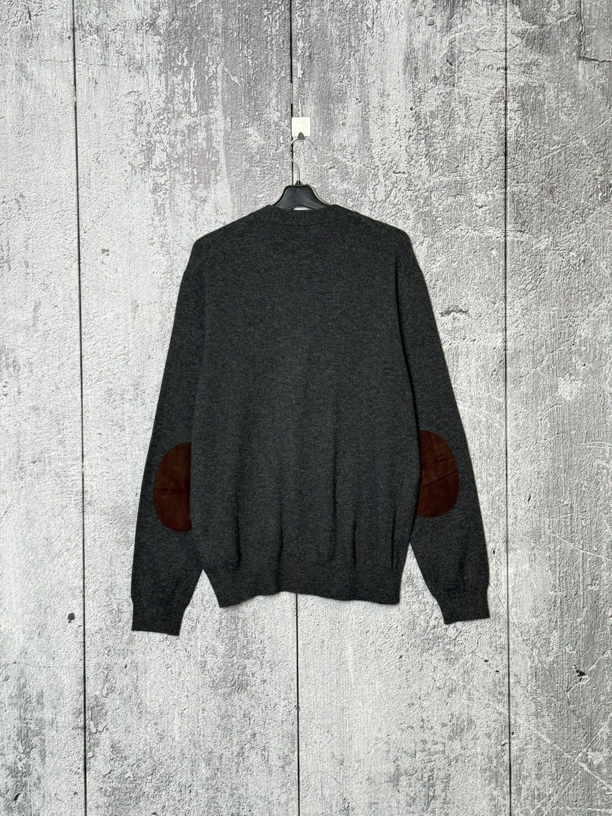 Polo Ralph Lauren Polo Ralph Lauren Cardigan Sweater Merino Wool Elbow Patch Size US L / EU 52-54 / 3 - 11 Thumbnail