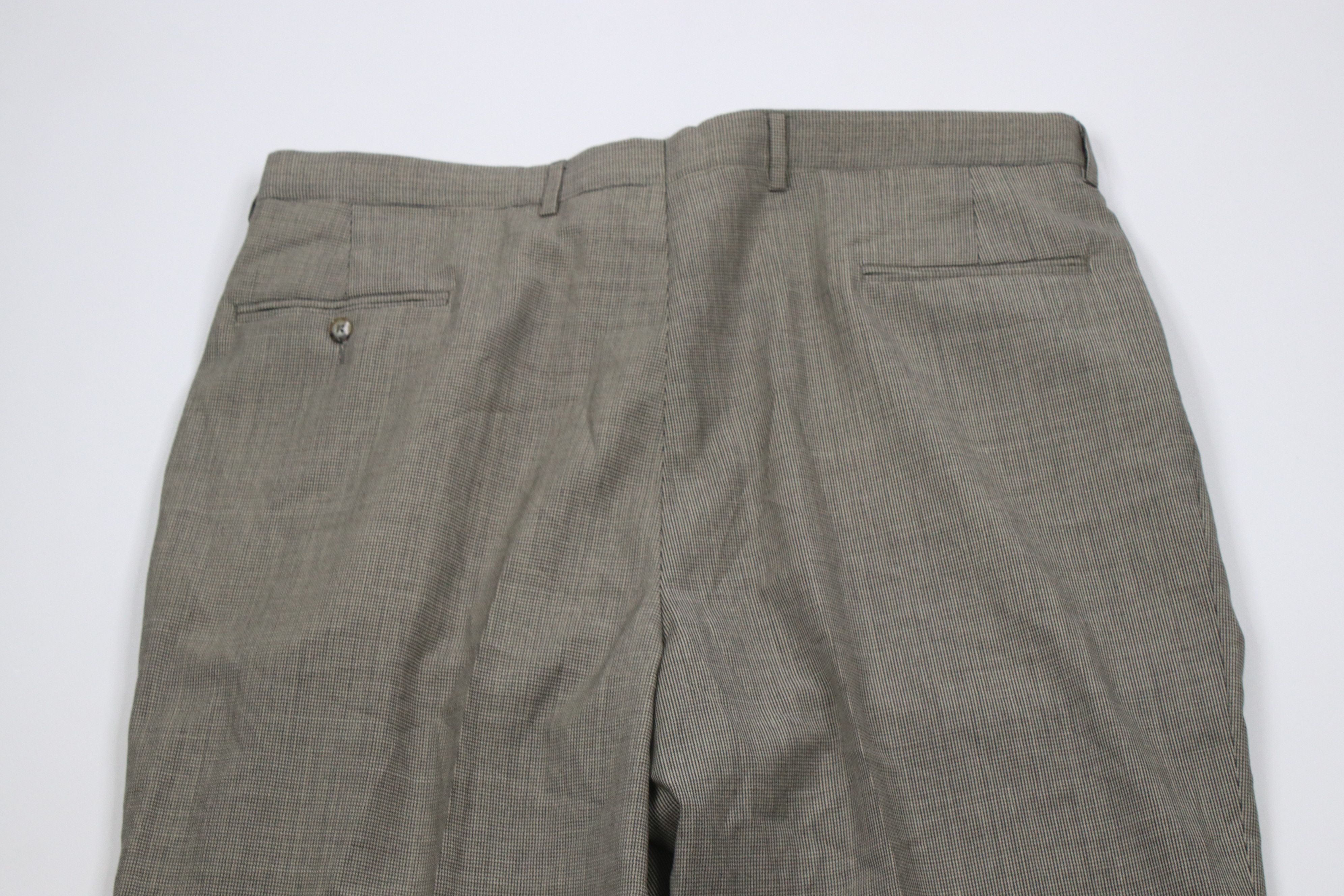 Vintage Vintage 90s Streetwear Houndstooth Wide Leg Chino Pants Size US 40 / EU 56 - 8 Thumbnail