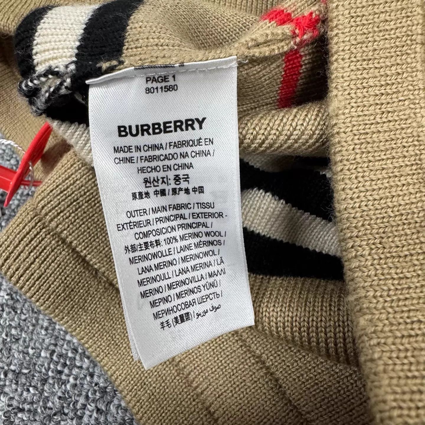 Burberry Burberry Wool Striped Shorts L 99 New Size US 34 / EU 50 - 5 Thumbnail