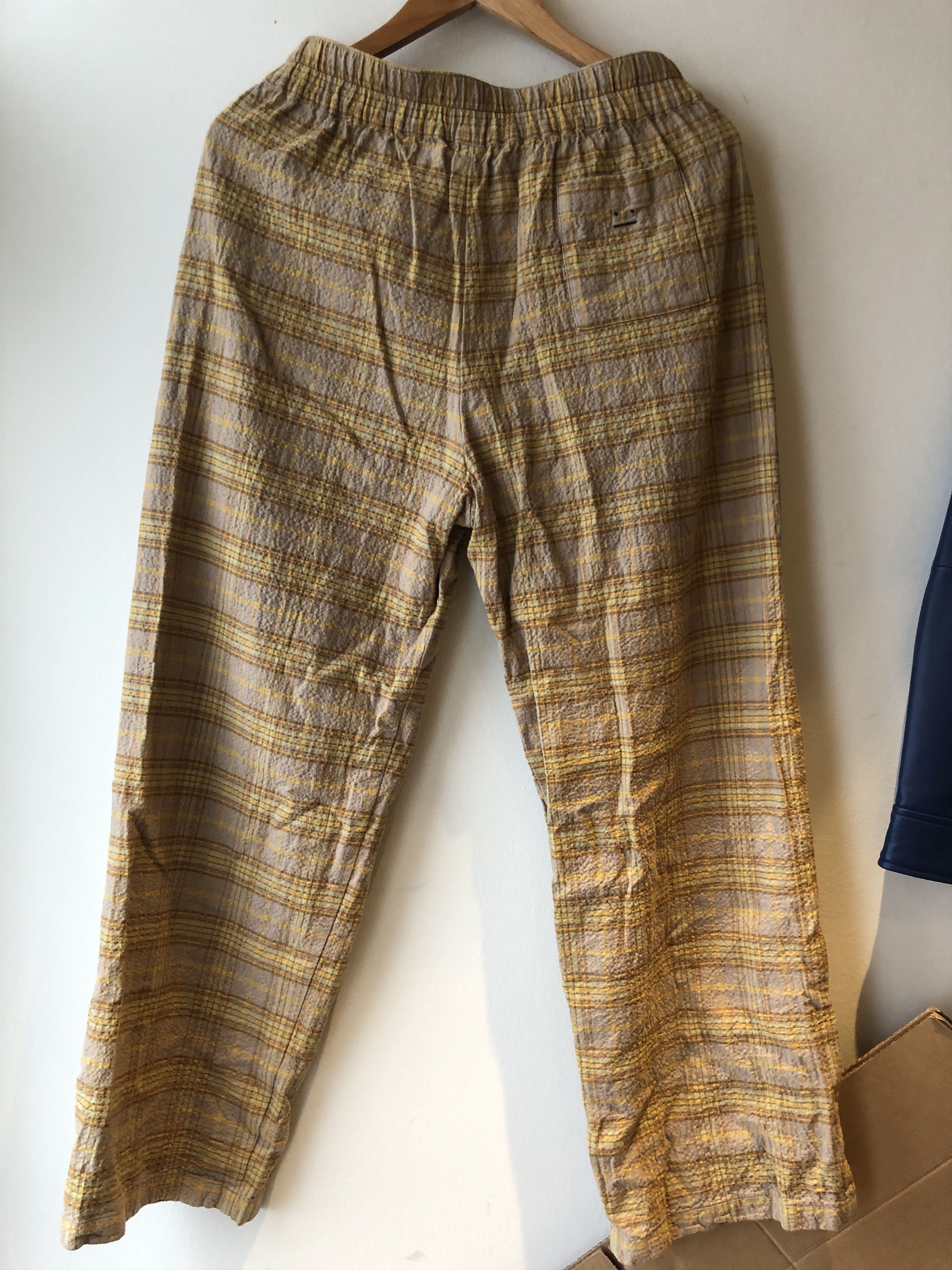 Acne Studios Check Flannel - Brown/Orange Size US 30 / EU 46 - 7 Thumbnail