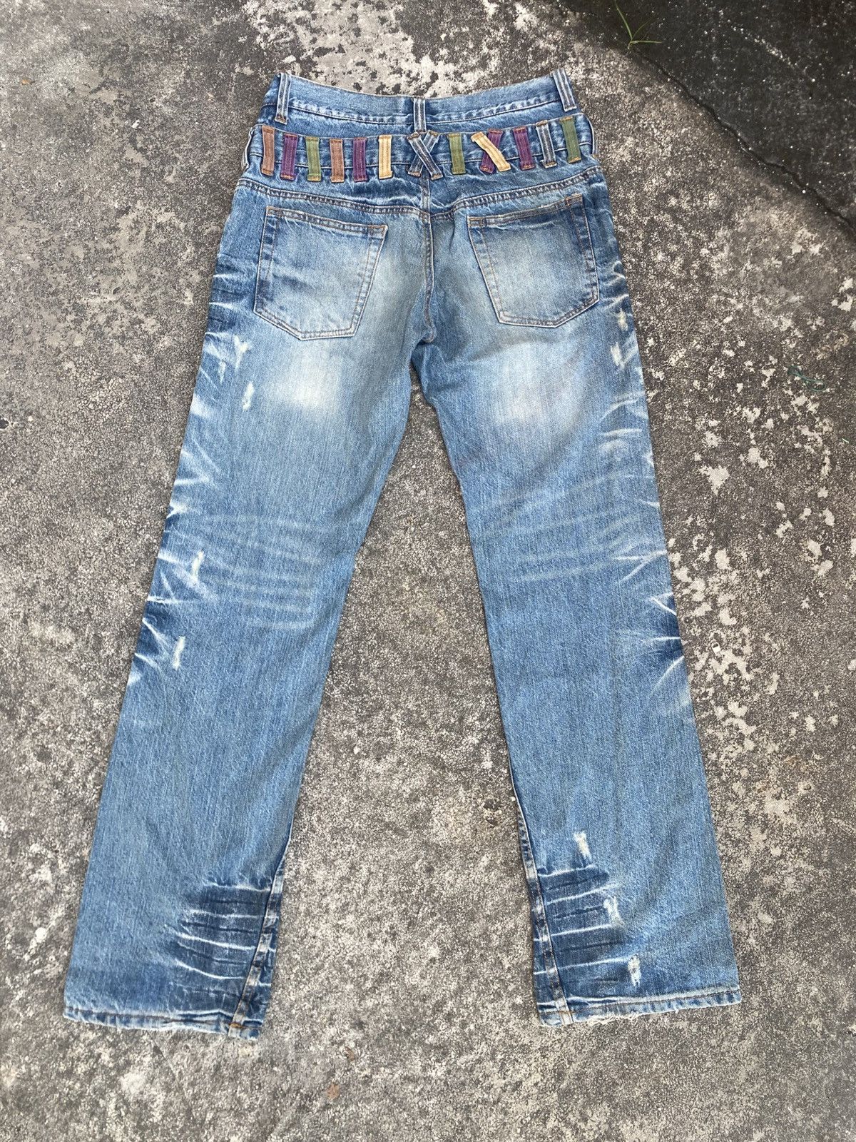 Japanese Brand Vintage Japanese Brands Nylaus Pants - Double Waist Design Size US 33 - 7 Thumbnail