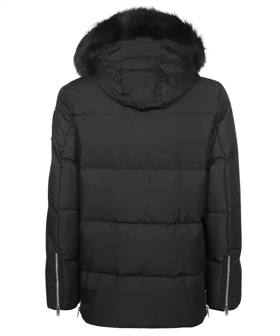 Moose Knuckles o1mle0624 Fur Hood Down Jacket in Black Size US XXL / EU 58 / 5 - 2 Thumbnail