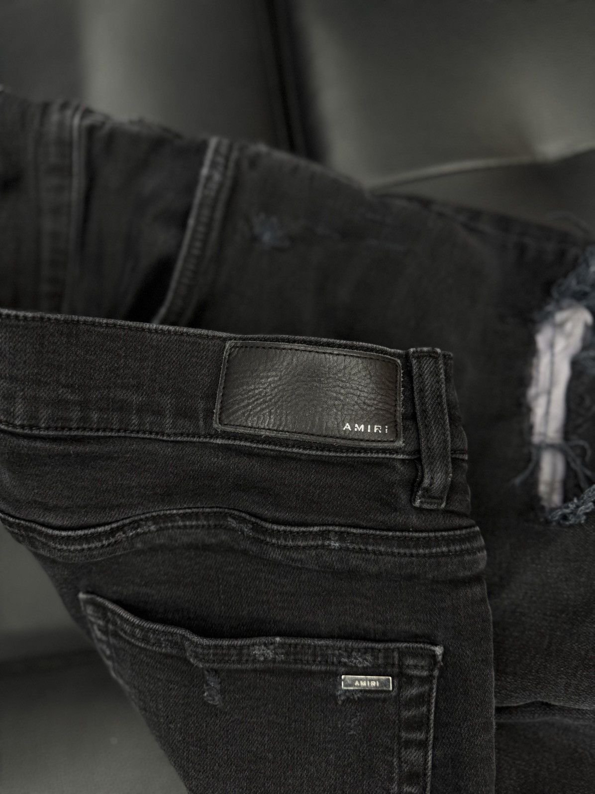 Amiri Amiri Jeans Black Colorful Patch Size 34 🧼 Size US 34 / EU 50 - 9 Thumbnail