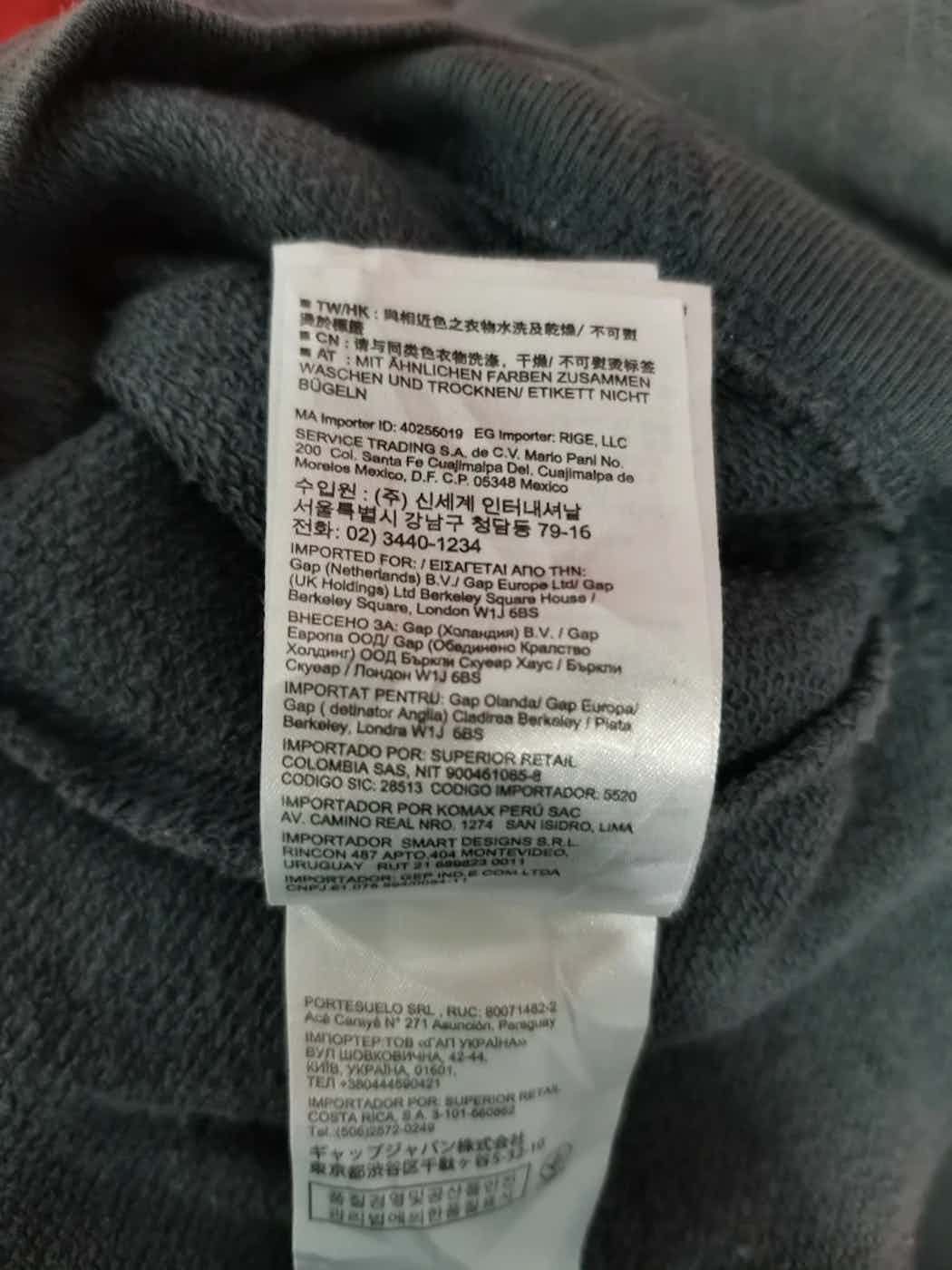 Gap Vintage GAP Big Logo Hoodie Size US M / EU 48-50 / 2 - 2 Thumbnail