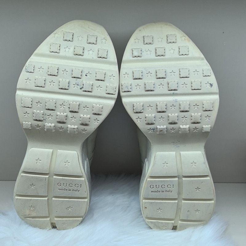 Gucci Gucci Rhyton Low-Top Dad Sneakers in Ivory - Size US 7.5 / EU 40-41 - 4 Thumbnail