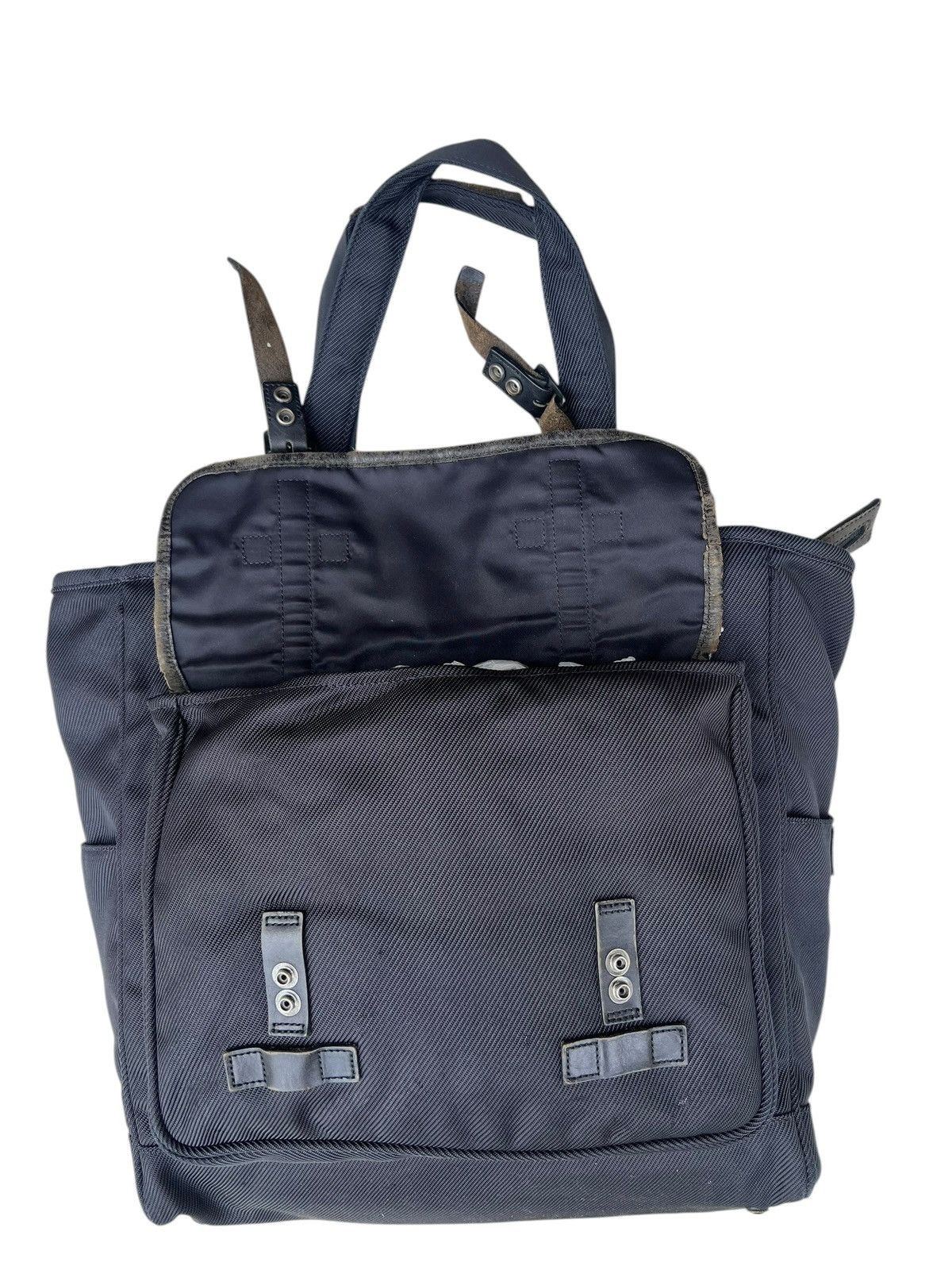 Porter Distressed Porter Yoshida Waxed Military Style Tote Bag Size ONE SIZE - 8 Thumbnail