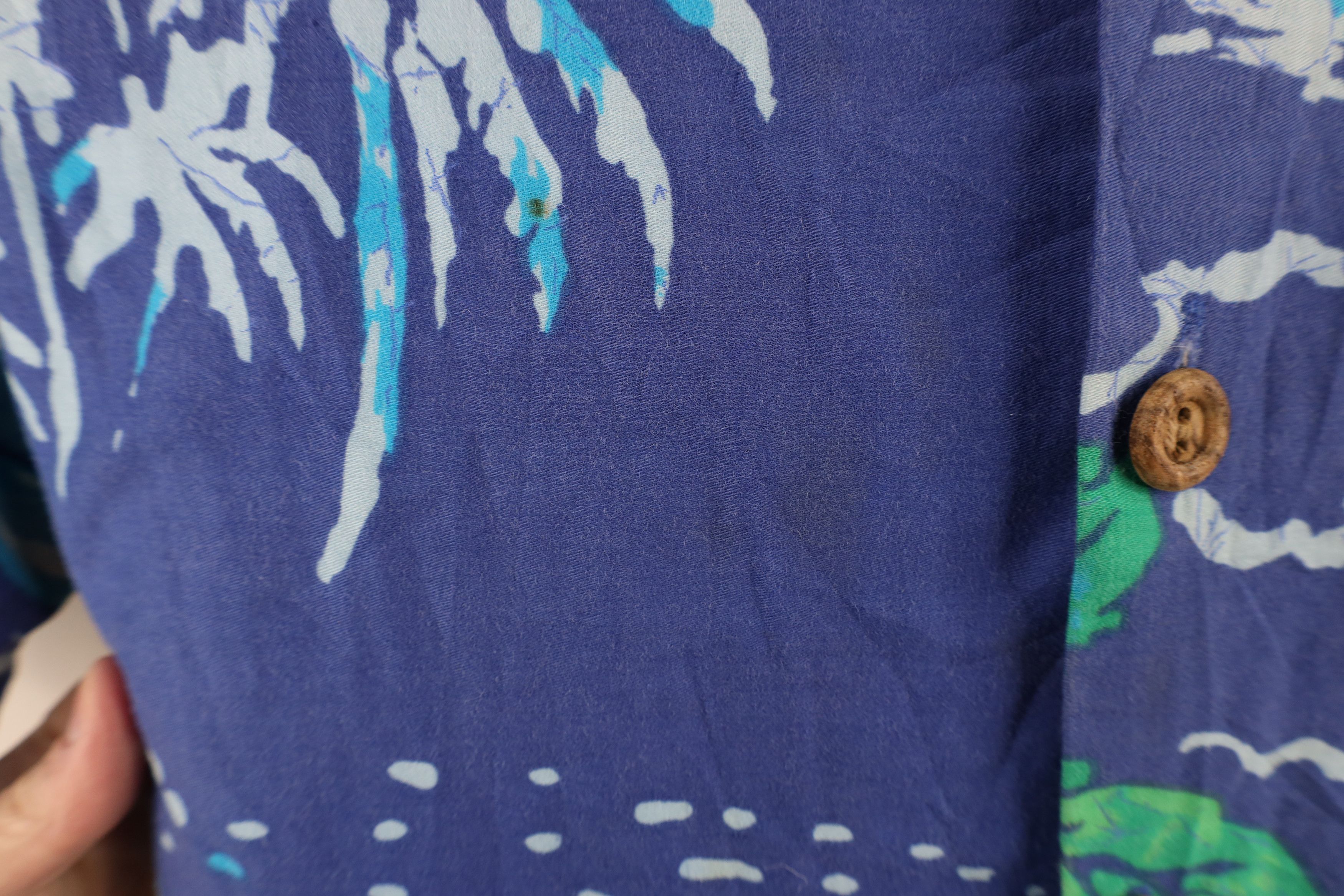 Vintage Vintage 60s 70s Streetwear Hawaiian Luau Button Shirt USA Size US L / EU 52-54 / 3 - 5 Thumbnail