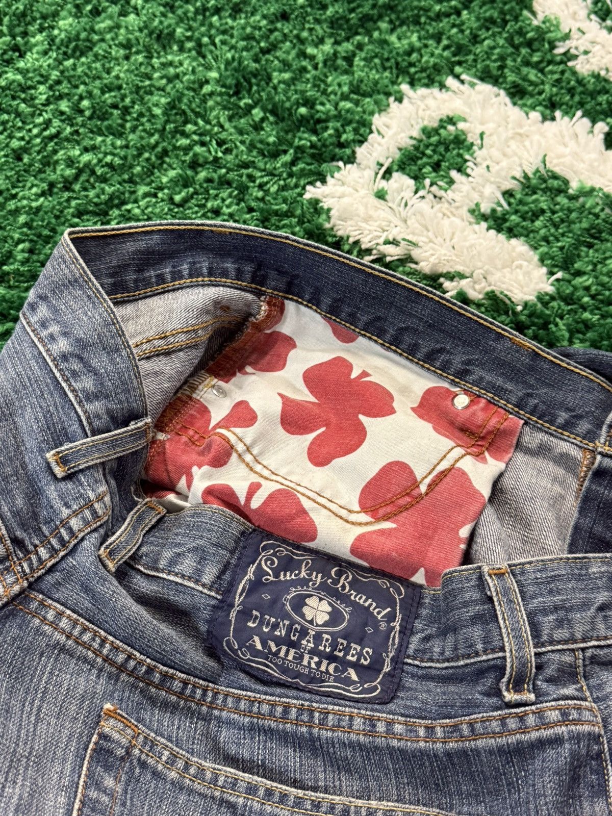 Lucky Brand × Vintage Vintage Lucky Brand Boot Cut Denim Jeans Y2k 00s 38 Size US 38 / EU 54 - 2 Thumbnail