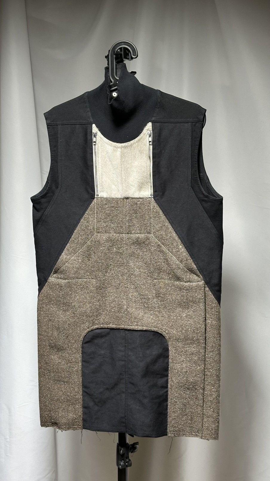 Rick Owens FW15 SPHINX Runway Sleeveless tunic (S)