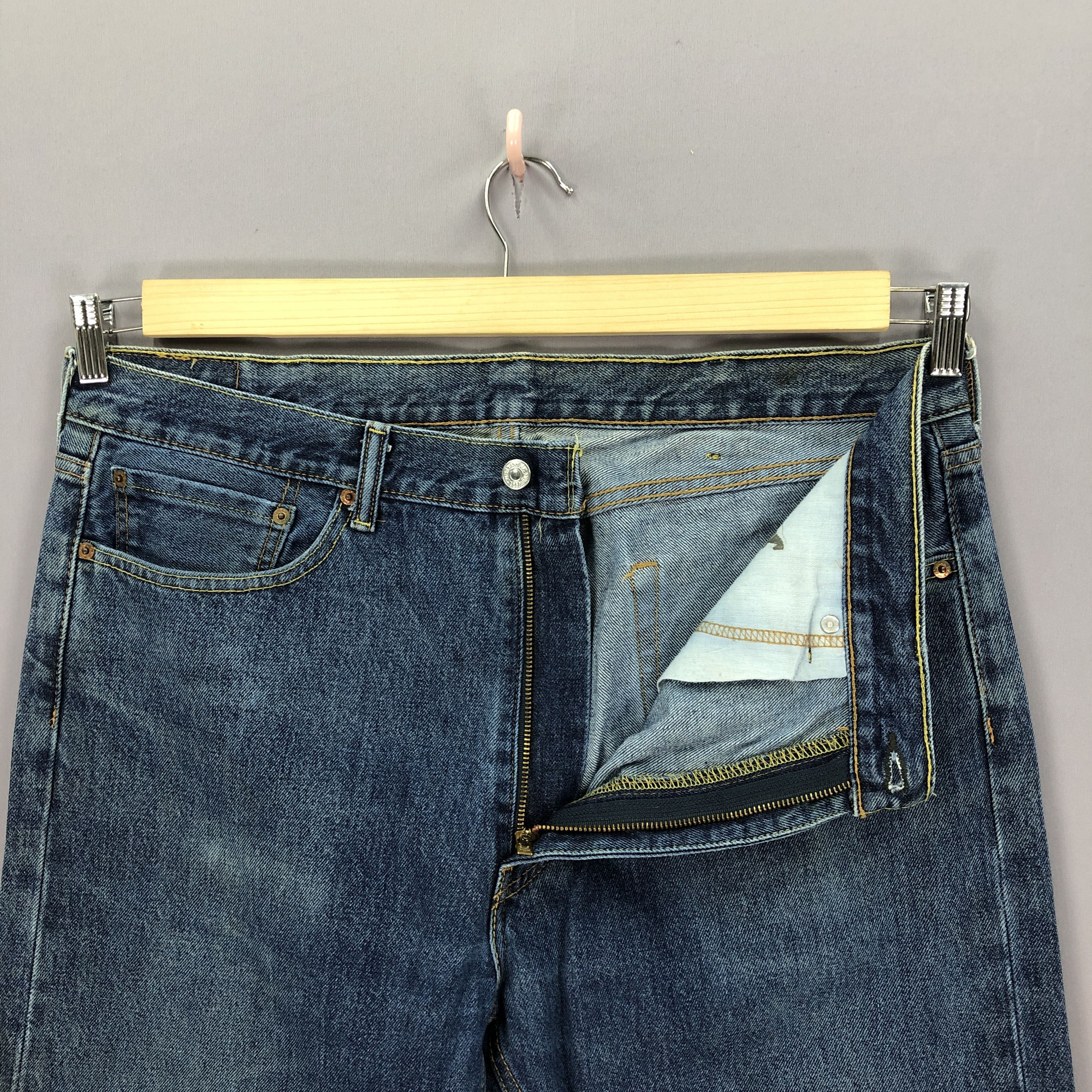 Levi's Vintage Levis 505 Stone Wash Jeans Levi's Faded Denim Pants Size US 38 / EU 54 - 6 Thumbnail
