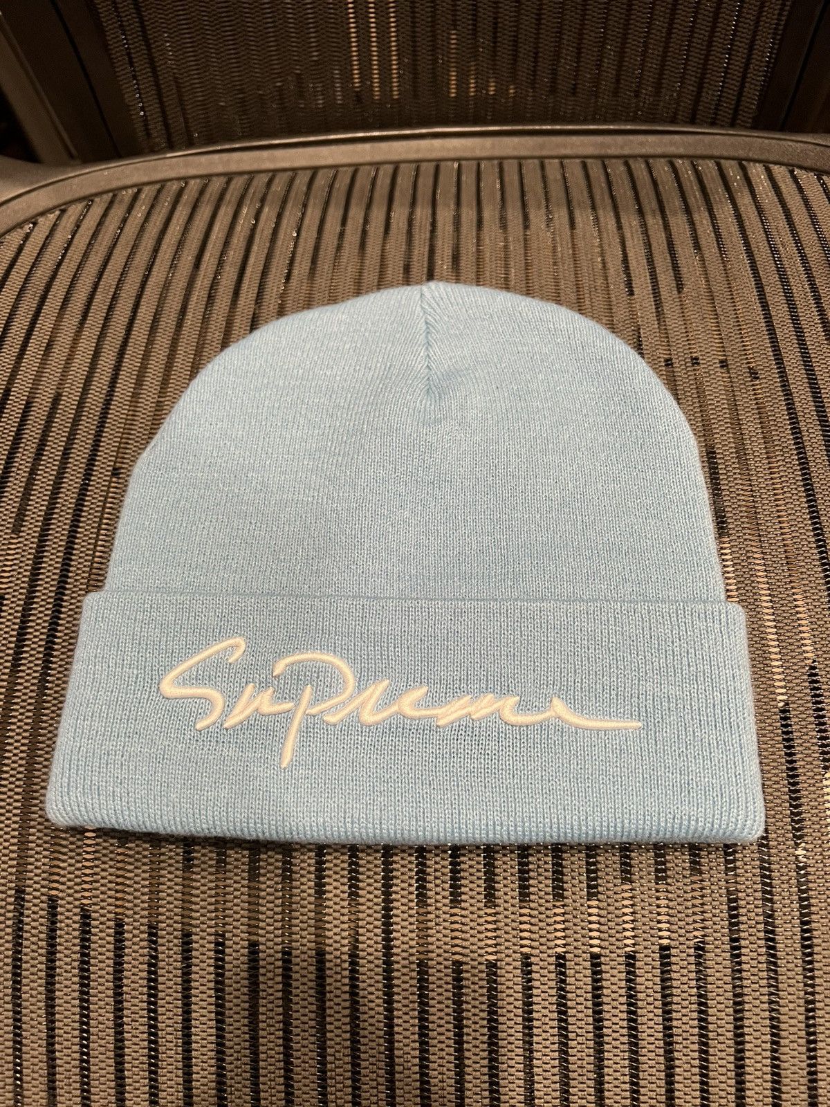 Supreme Supreme Classic Script Beanie FW18 Size ONE SIZE - 2 Thumbnail