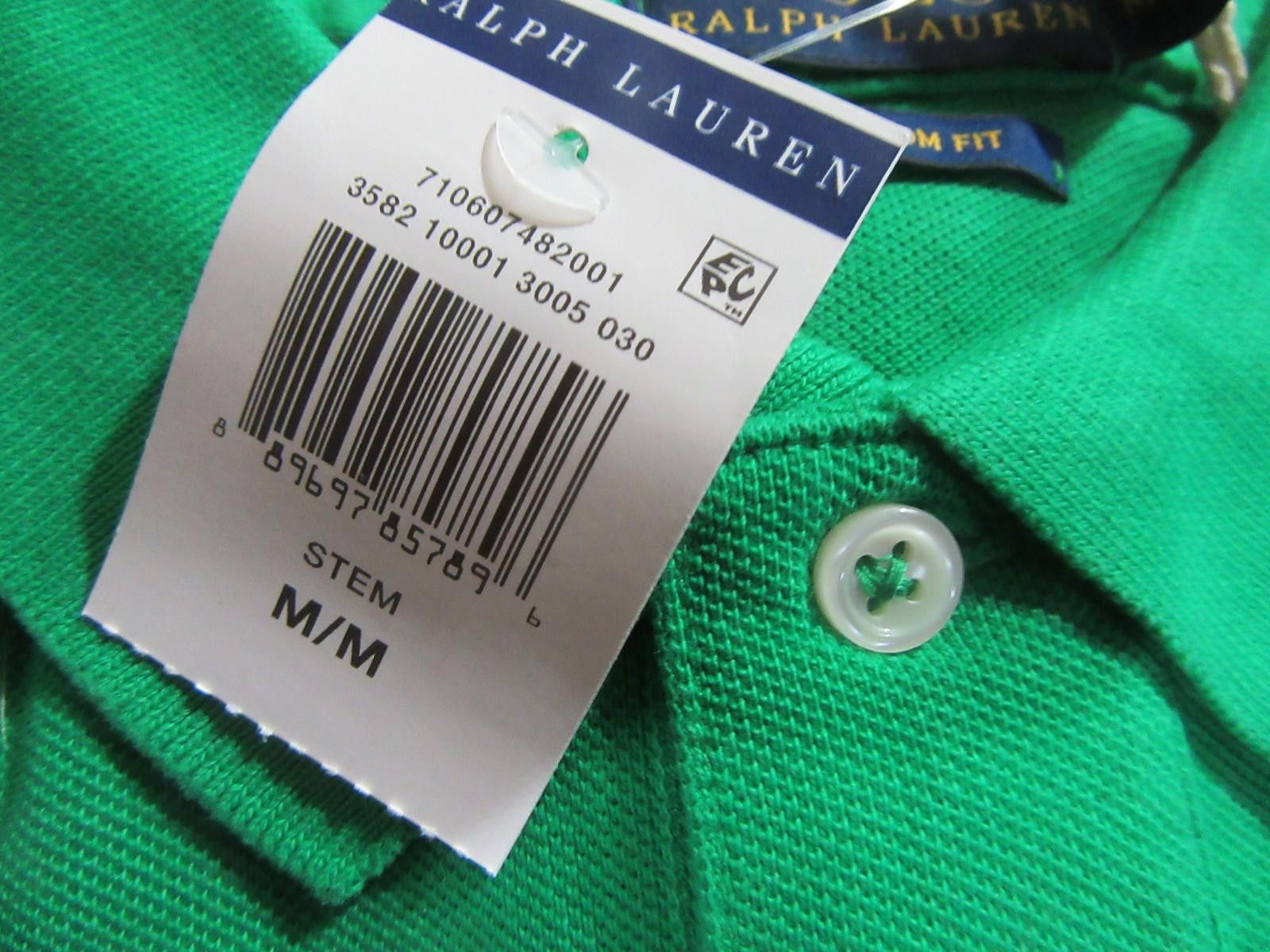 Polo Ralph Lauren Polo Ralph Lauren Mens Custom Fit Slim Dip Dyed Shirt NWT Size US M / EU 48-50 / 2 - 5 Thumbnail