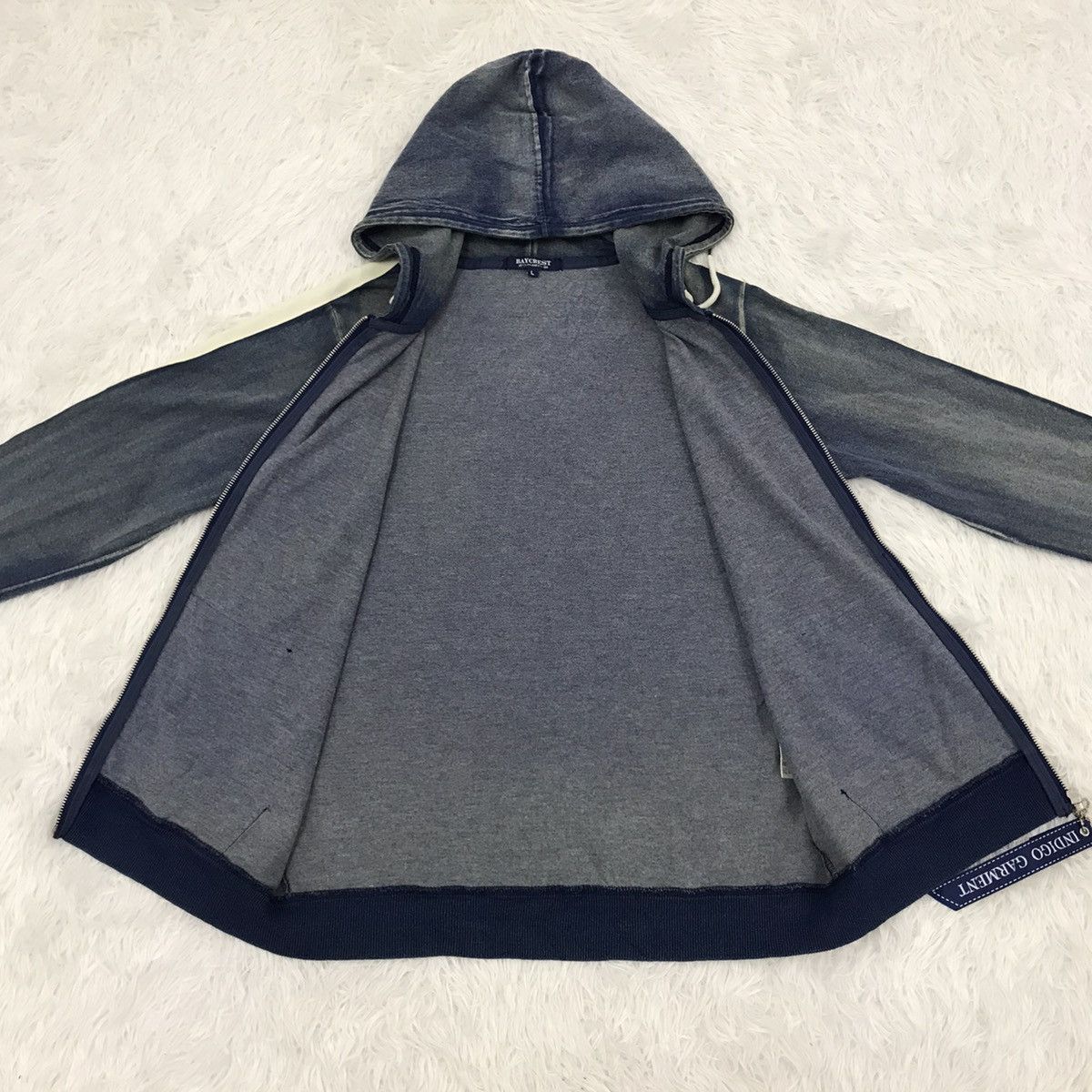 Indigo Baycrest usability and stylish indigo hoodie Size US M / EU 48-50 / 2 - 9 Thumbnail