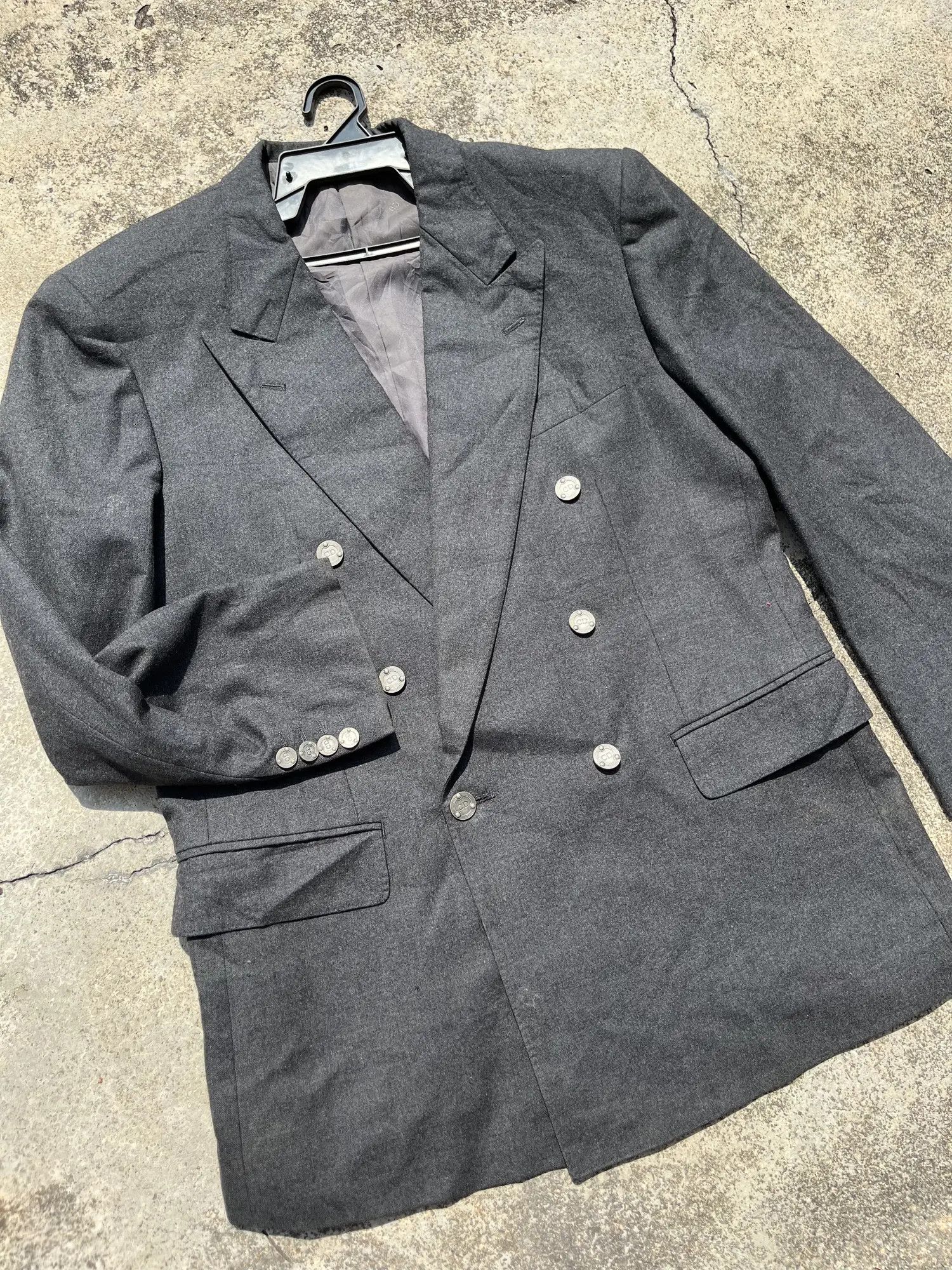 Christian Dior Monsieur Dior 6 Buttons Wool Jacket Size US L / EU 52-54 / 3 - 3 Thumbnail
