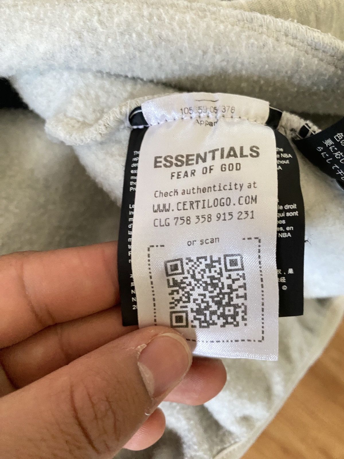 Essentials × Fear of God Essentials Fear of God NBA Hoodie Size US XS / EU 42 / 0 - 8 Thumbnail