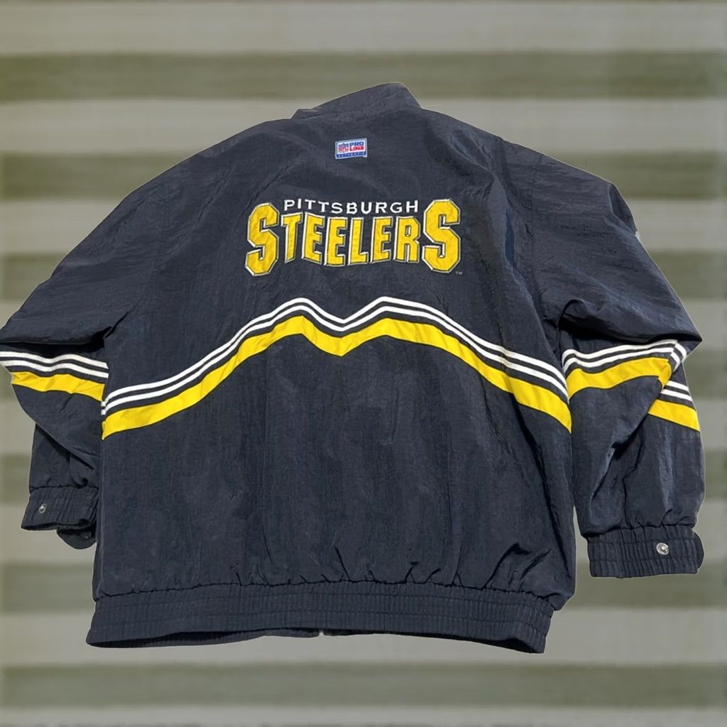 Logo Athletic VINTAGE Logo Athletic NFL Pro Line Pittsburgh Steelers Jacket Size US XL / EU 56 / 4 - 1 Thumbnail
