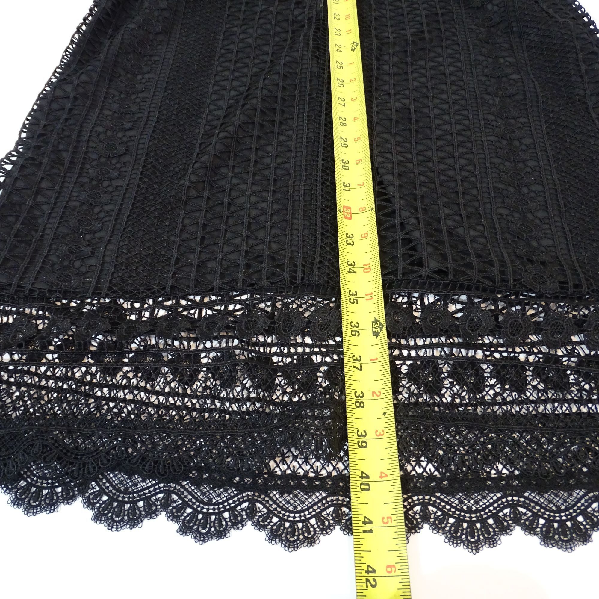 Other Tresmoi Black Lace A-line Dress Women Size M Short Sleeve Size M / US 6-8 / IT 42-44 - 12 Thumbnail