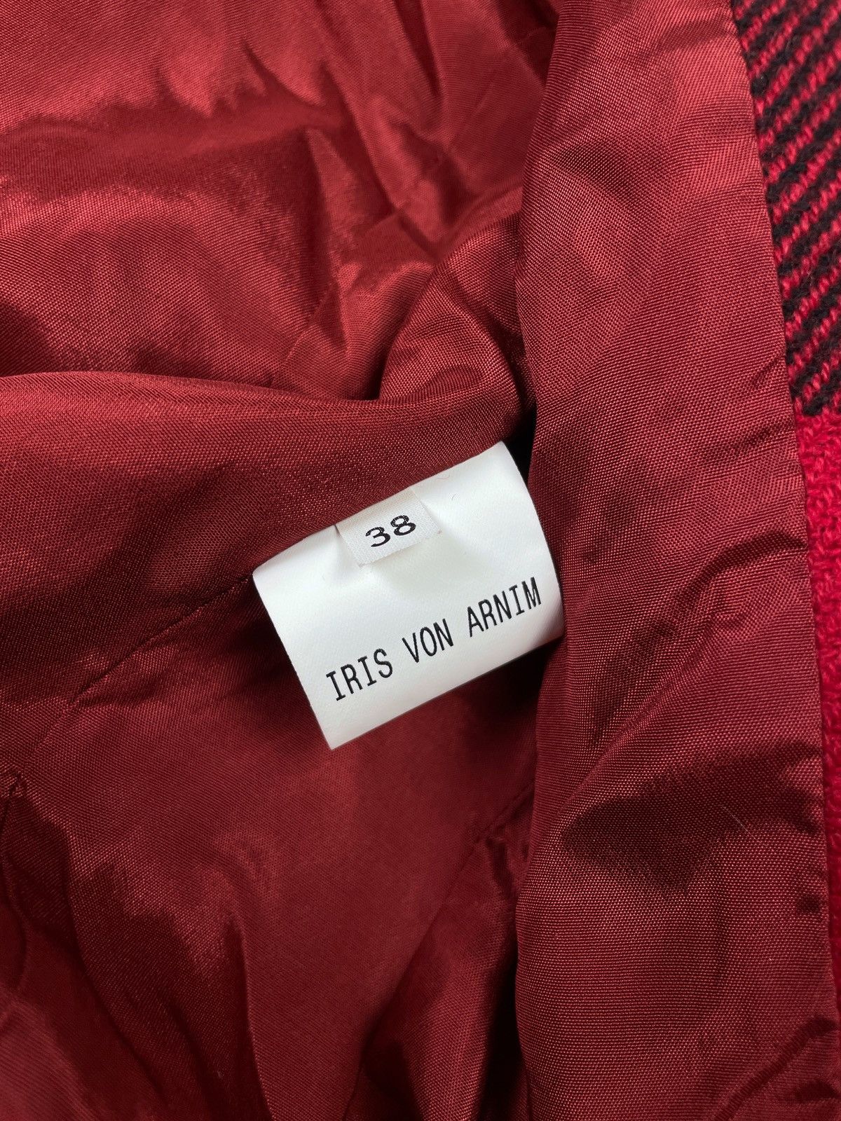 Vintage Women's IRIS VON ARNIM 100% Cashmere Blazer Jacket Size 38 Size XS / US 0-2 / IT 36-38 - 17 Thumbnail