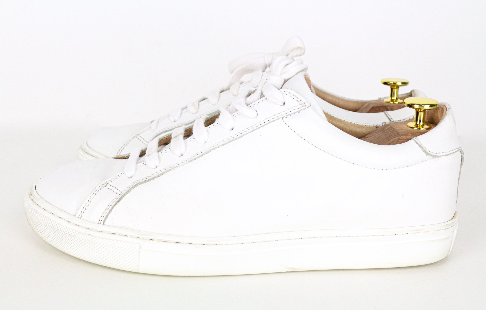 Suitsupply EU42 White Genuine Leather Low-Top Leisure 72908 Size US 9 / EU 42 - 6 Thumbnail
