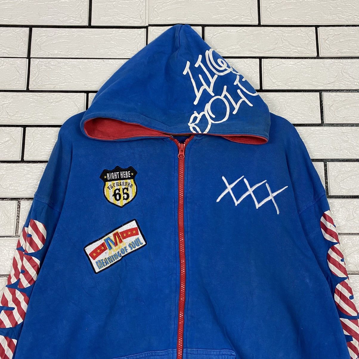 Defective Struct 📌Vintage Zipper Hoodie Defectibe Struct Punk Design Size US L / EU 52-54 / 3 - 4 Thumbnail