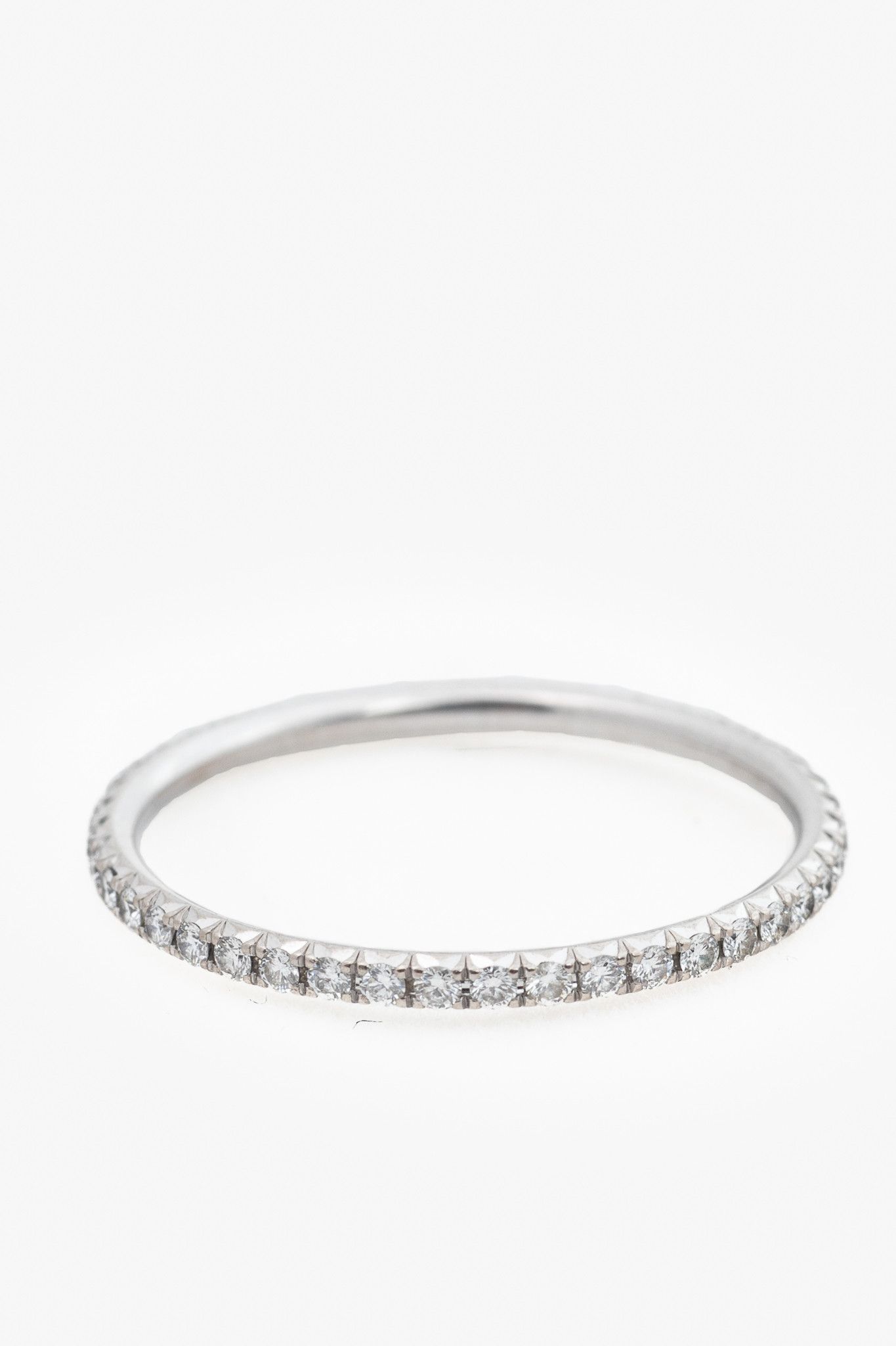 Tiffany & Co. Tiffany & Co. Metro Full Eternity 18k Gold Diamond Band Size ONE SIZE - 2 Thumbnail