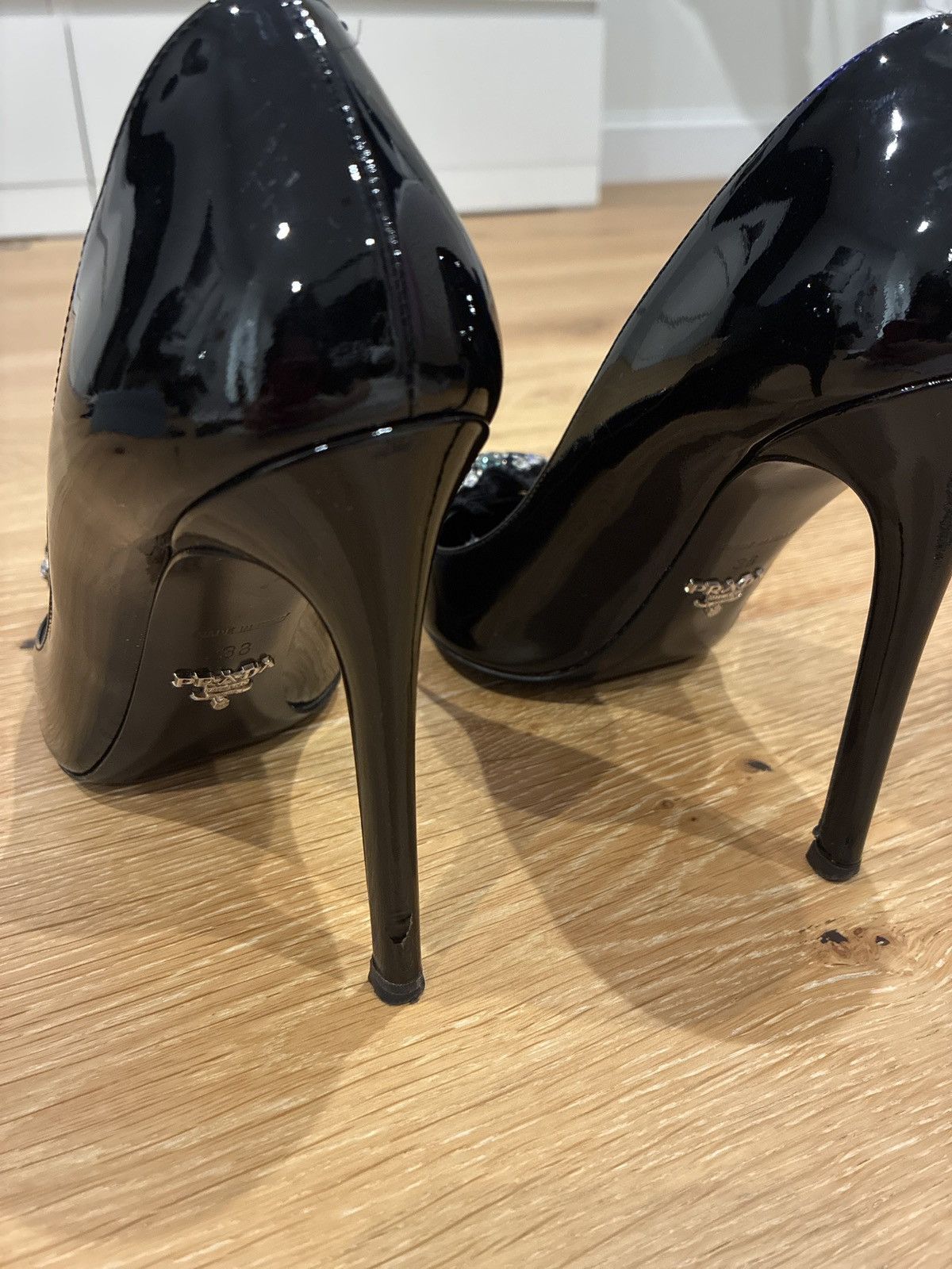 Prada Prada Patent Leather Pump Size US 8 / IT 38 - 7 Thumbnail