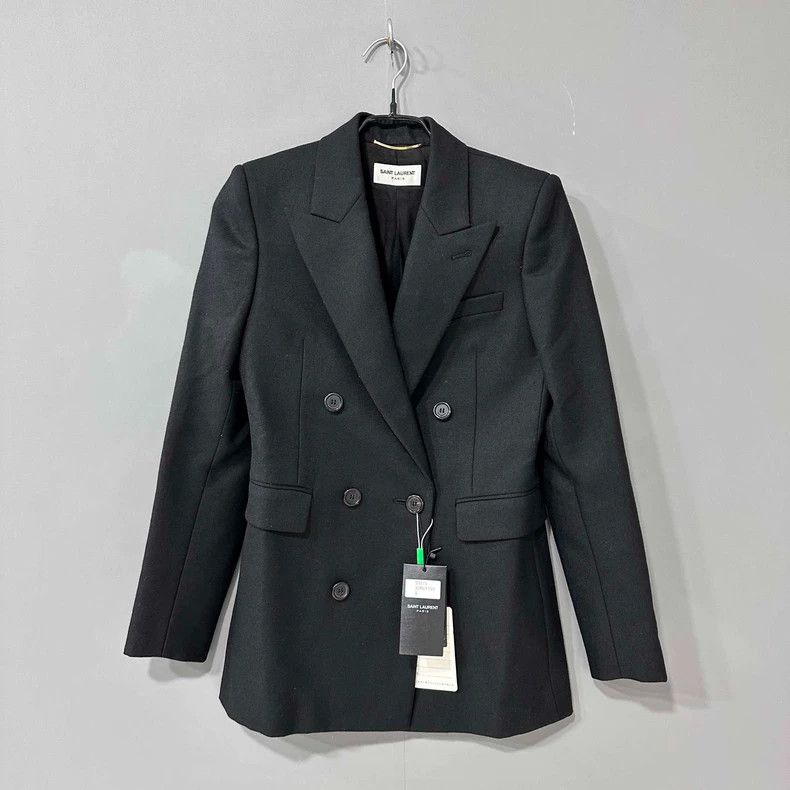 Saint Laurent Paris Saint Laurent Paris black blazer 2505-Nextarrow Size 4XL / US 24-26 - 1 Thumbnail