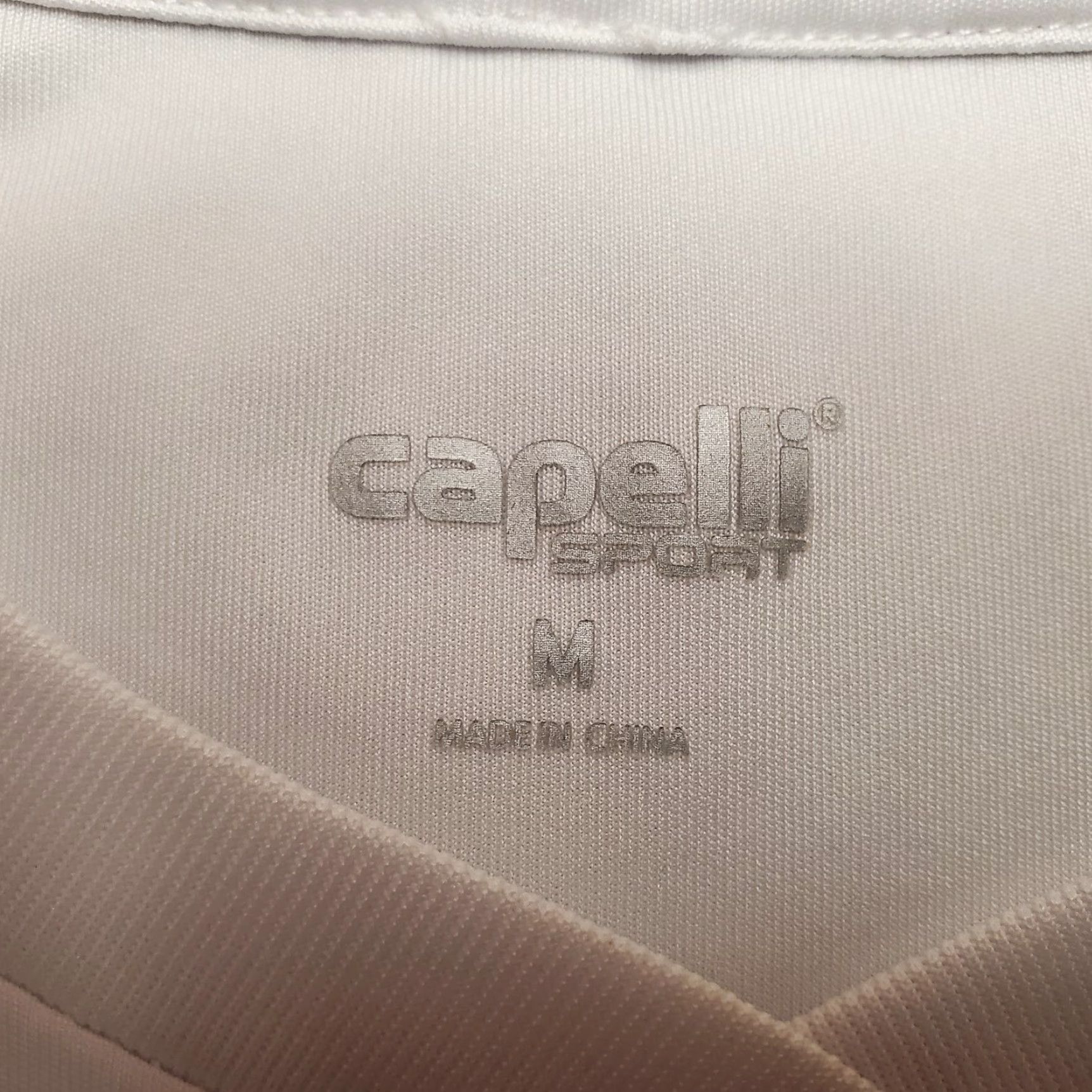 Vintage Capelli Sport Shirt Mens Medium White Short Sleeve Performance Crewneck Montana Size US M / EU 48-50 / 2 - 3 Thumbnail