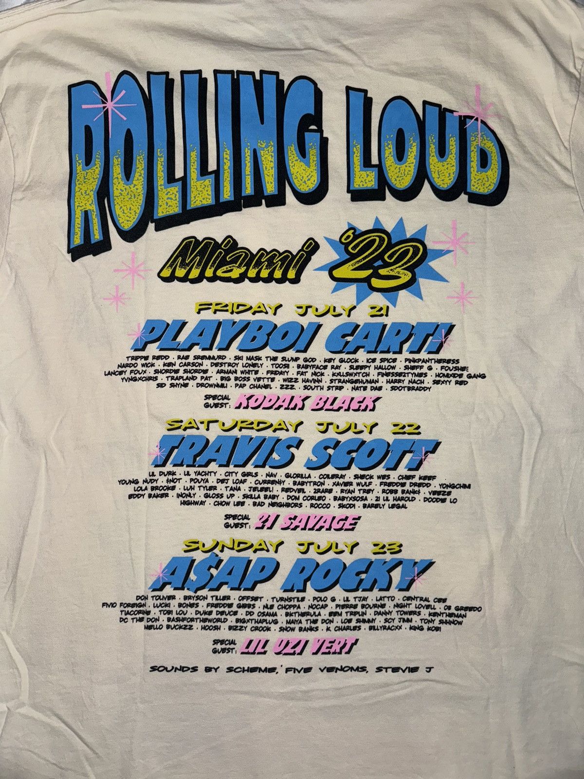 Rolling Loud Rolling Loud 2023 Monster Trucks Tee BLACK FRIDAY Size US L / EU 52-54 / 3 - 5 Thumbnail
