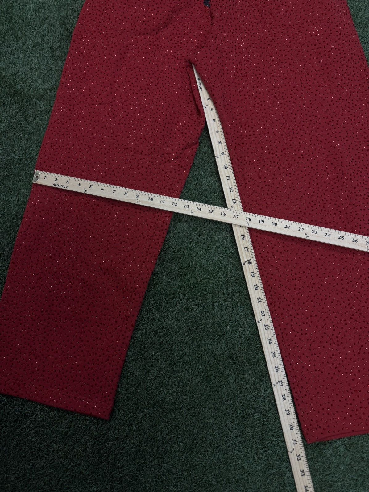 Sp5der Sp5der Worldwide VVS Red Stone Crystal Sweatpants XL (NEW) Size US 34 / EU 50 - 12 Thumbnail
