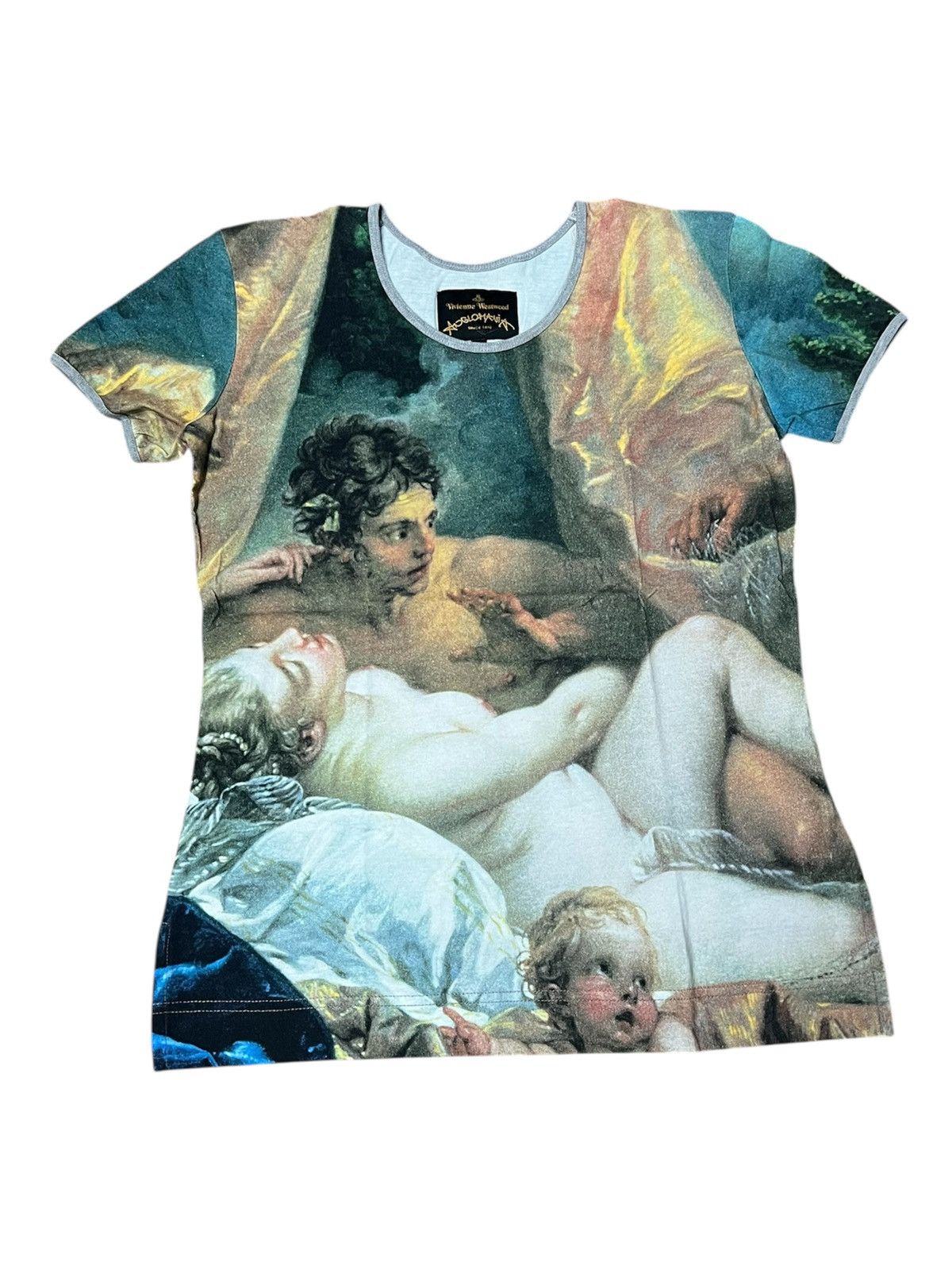 Vivienne Westwood Vivienne Westwood Iconic Italian Renaissance Painting Tee Size S / US 4 / IT 40 - 3 Thumbnail