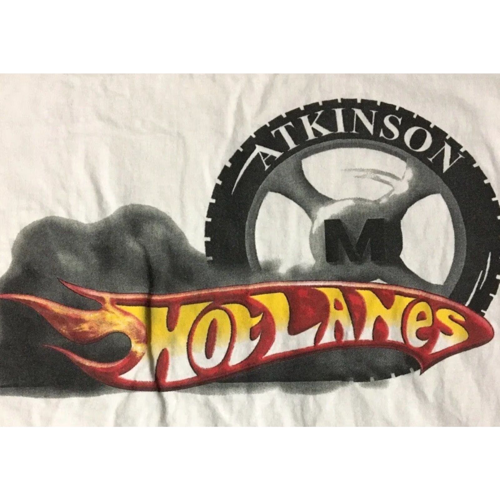 Vintage Vtg Hot Wheels Flames Parody Shirt S Fire Funny Biker Grunge Punk Skate 90s Y2K Shirt Mens XL Black Grunge Harley Harley Davidson 80s Vintage Size US XL / EU 56 / 4 - 3 Thumbnail