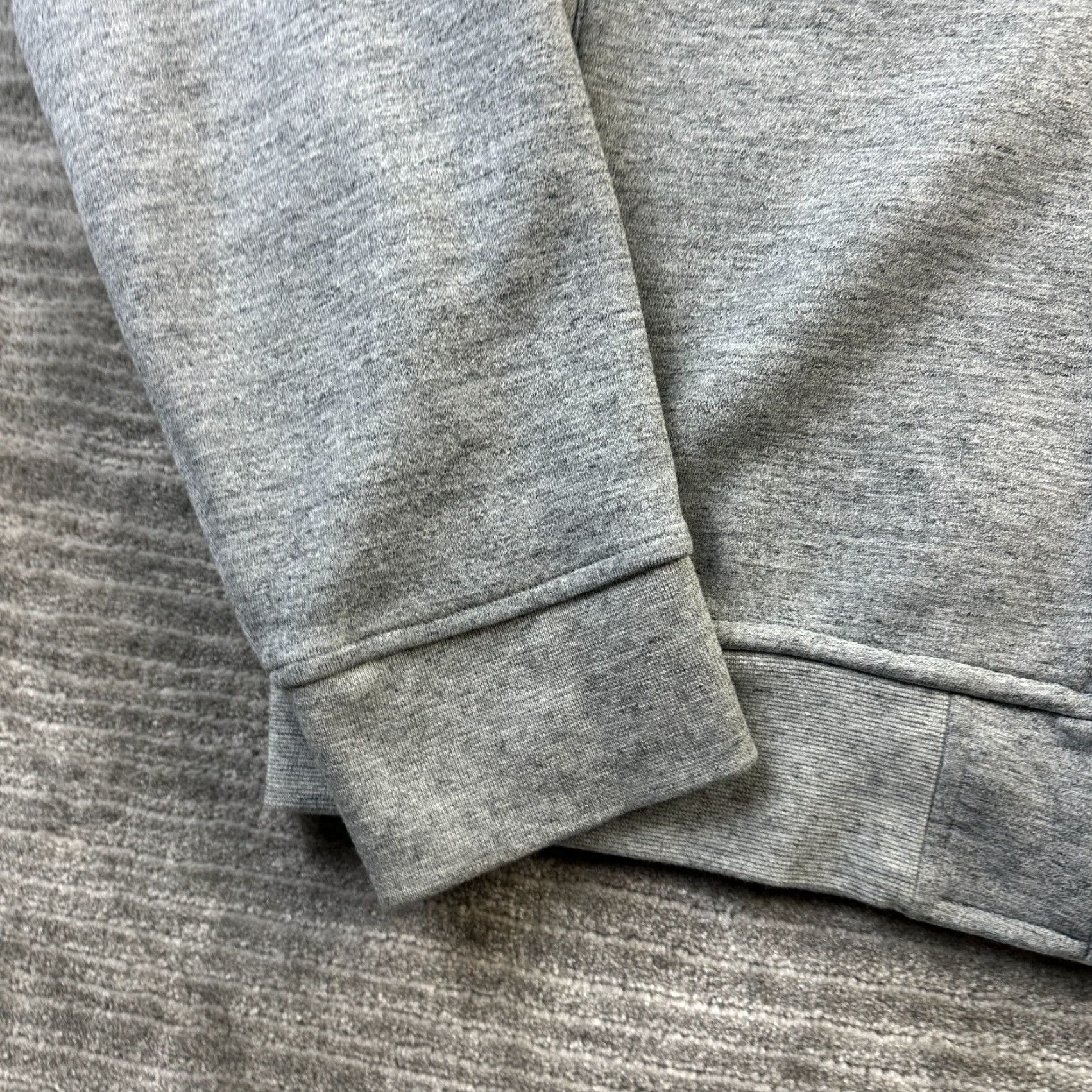 Polo Ralph Lauren Polo Ralph Lauren Jacket Mens XL Gray Double Knit Tech Fleece Bomber Hooded Full Zip Pockets Logo Vintage: No Size US XL / EU 56 / 4 - 7 Thumbnail