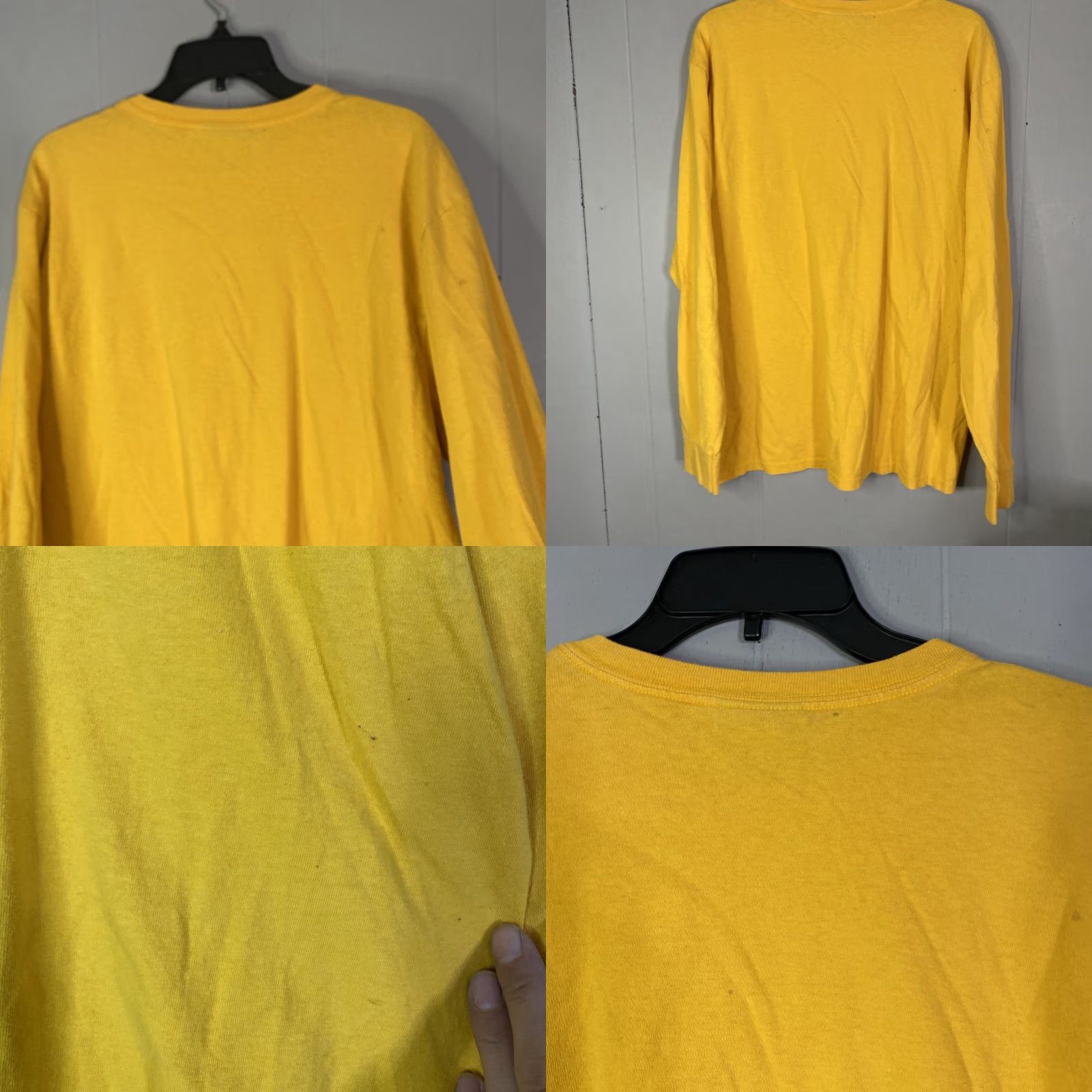 Ralph Lauren VINTAGE Ralph Lauren Polo Jeans Co Long Sleeve Shirt M Mens Yellow 90s Y2K Size US M / EU 48-50 / 2 - 9 Thumbnail