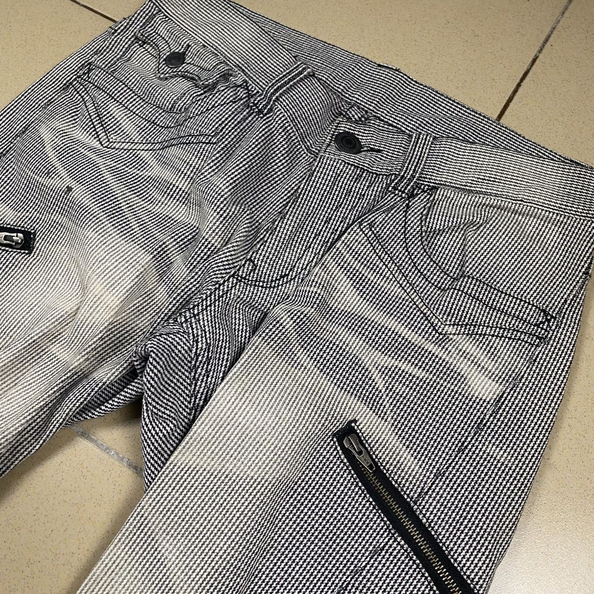 Japanese Brand Vintage y2k Rattle Trap Goth Bondage Hickory Pants Size US 34 / EU 50 - 4 Thumbnail