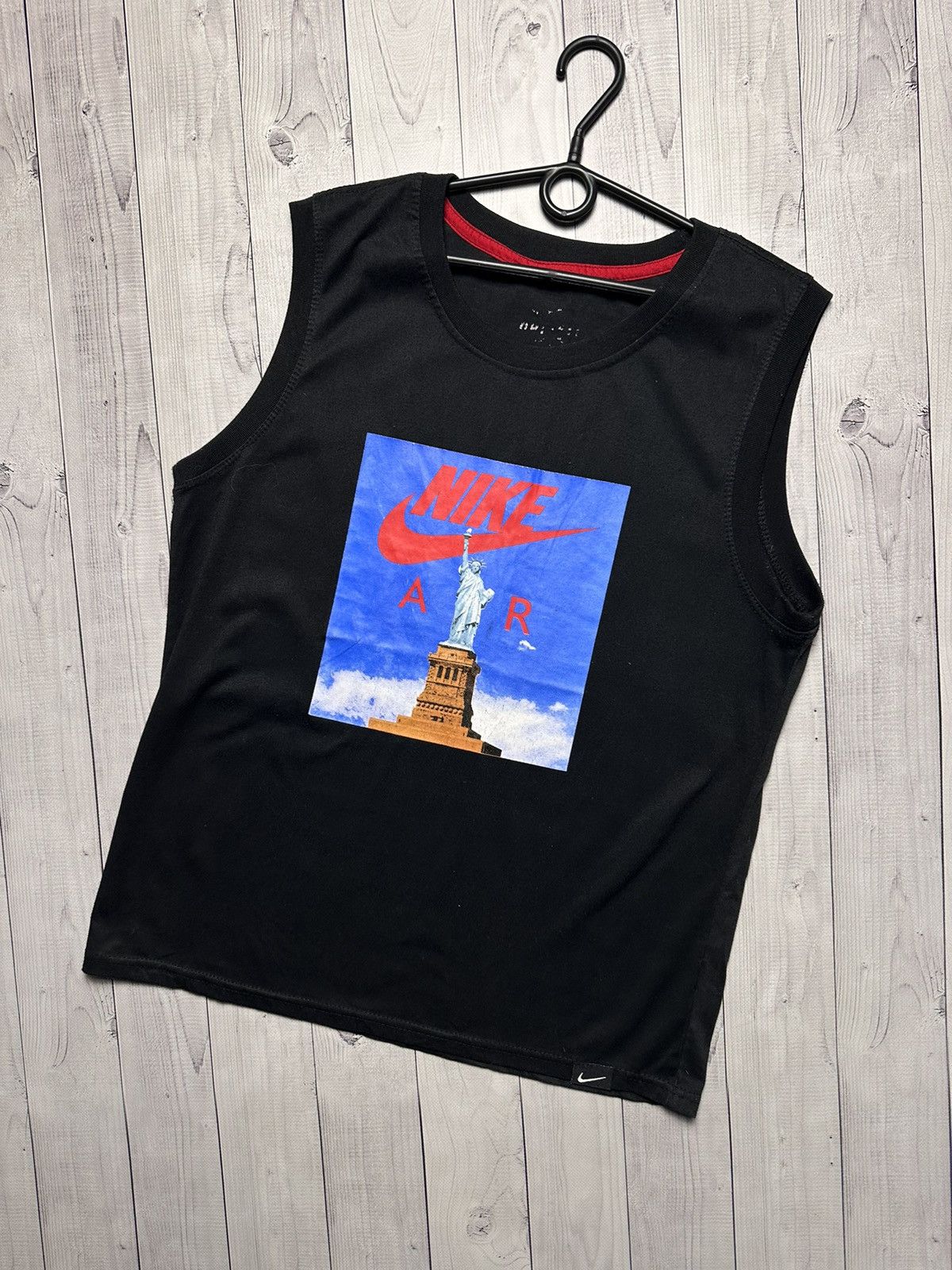 Vintage Vintage Nike tee logo size M New York rare box logo Size US M / EU 48-50 / 2 - 1 Thumbnail
