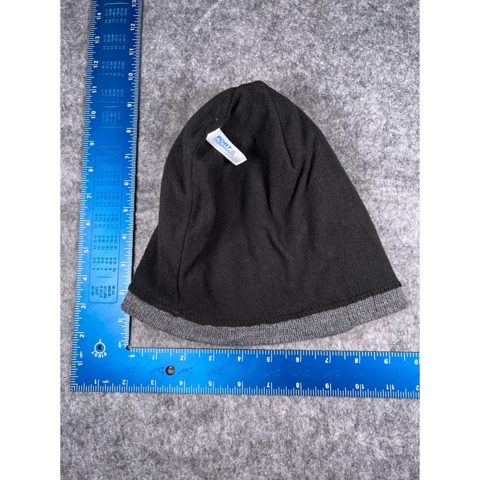 Port & Company VINTAGE St George Tennis Tournament Series 2020 Beanie Adult Gray Blue Knit Acrylic Line Size ONE SIZE - 6 Thumbnail