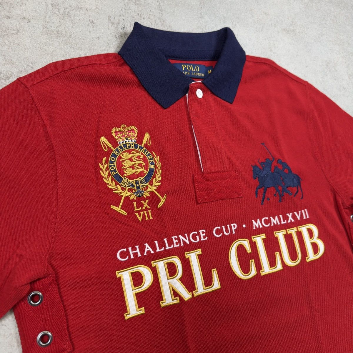 Ralph Lauren Ralph Lauren PRL Club Red Polo Shirt /Size M/Custom Fit Size US M / EU 48-50 / 2 - 7 Thumbnail