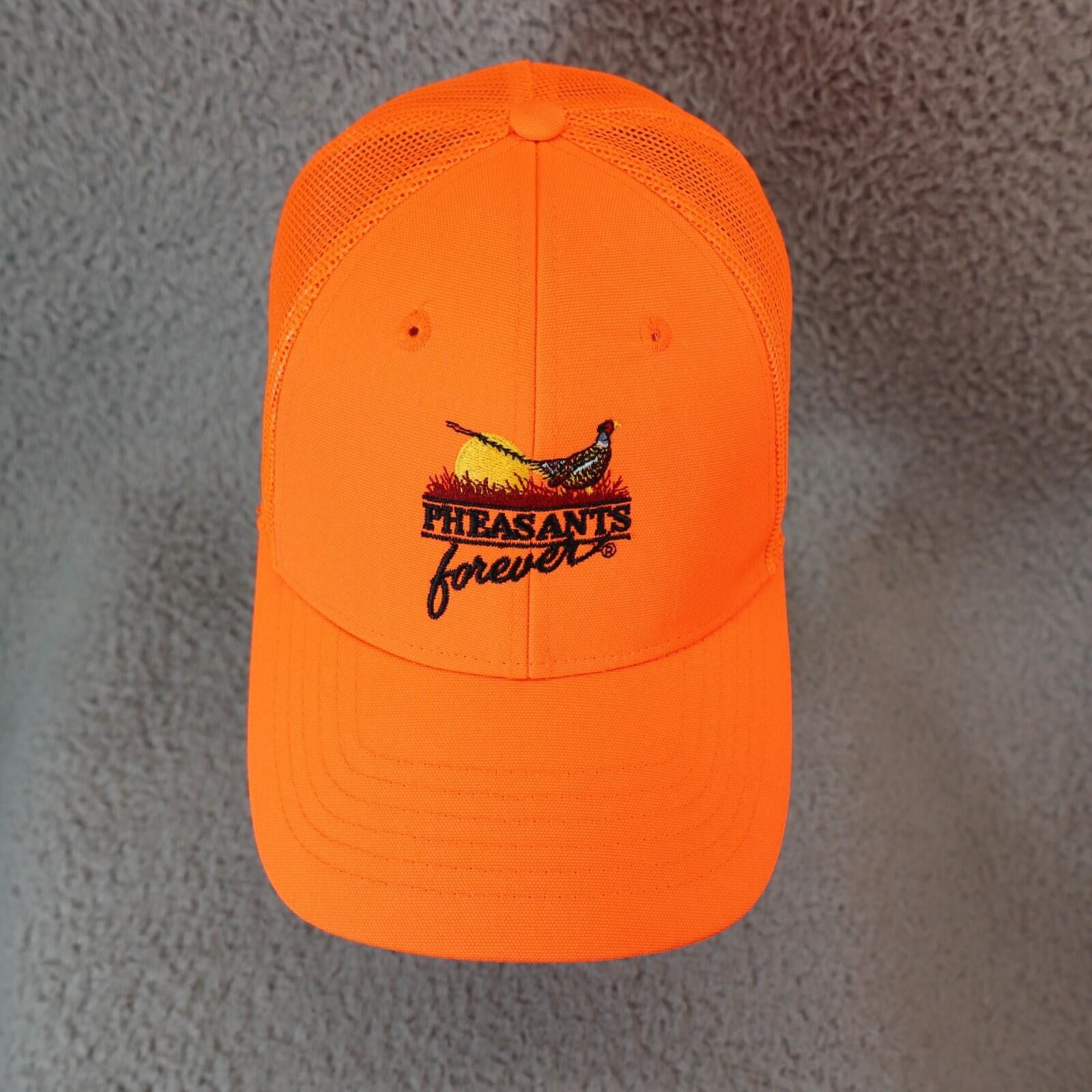 Other Pheasants Forever Embroidered Hat Orange Hunter Capamerica Size ONE SIZE - 3 Thumbnail