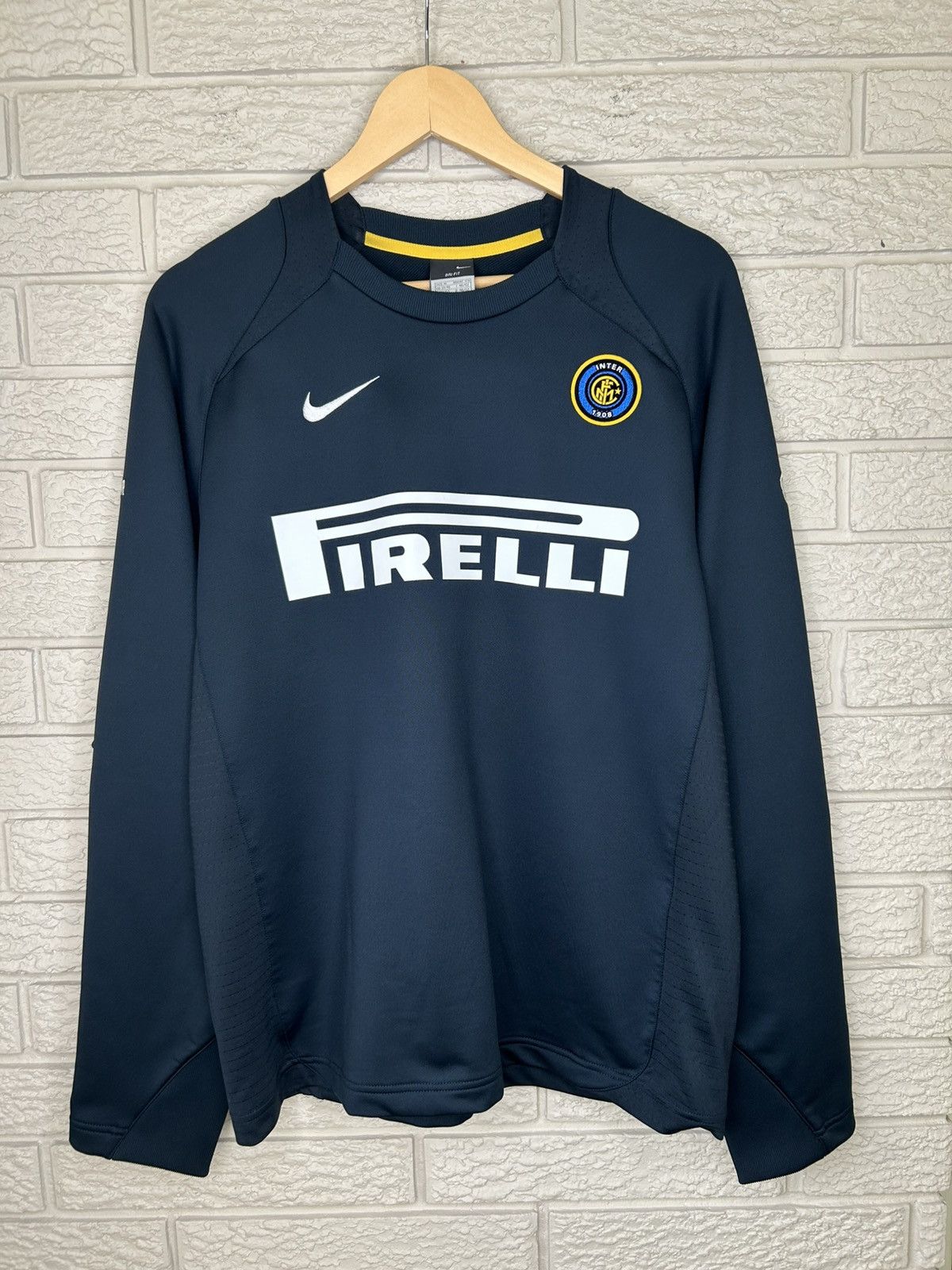 Vintage 2004 Nike Inter Milan Long Sleeve Jersey