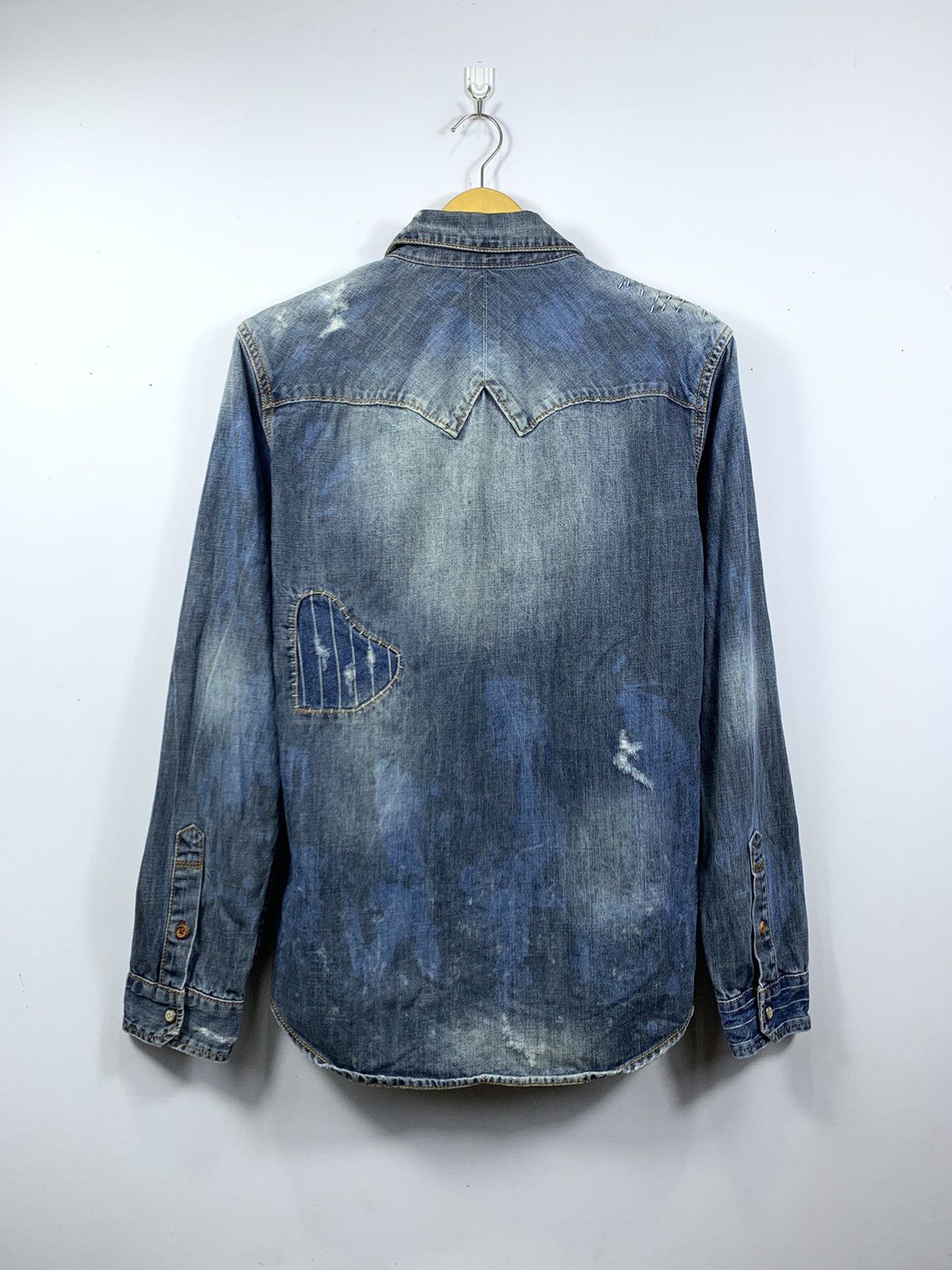 BUCKAROO DISTRESSED BUCKAROO BUTTON SHIRT BORO STYLE Size US M / EU 48-50 / 2 - 2 Thumbnail