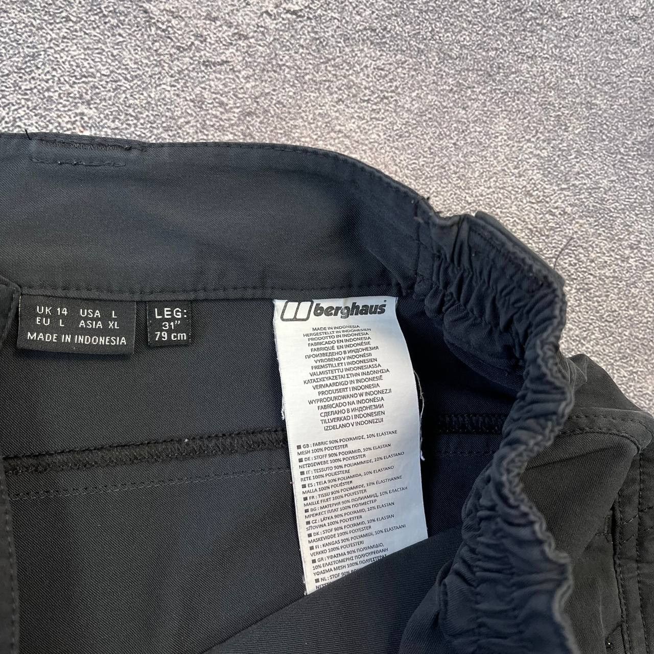 Berghaus Berghaus Trousers Lightweight Walking Hiking Outdoor Navy Size US 33 - 14 Thumbnail