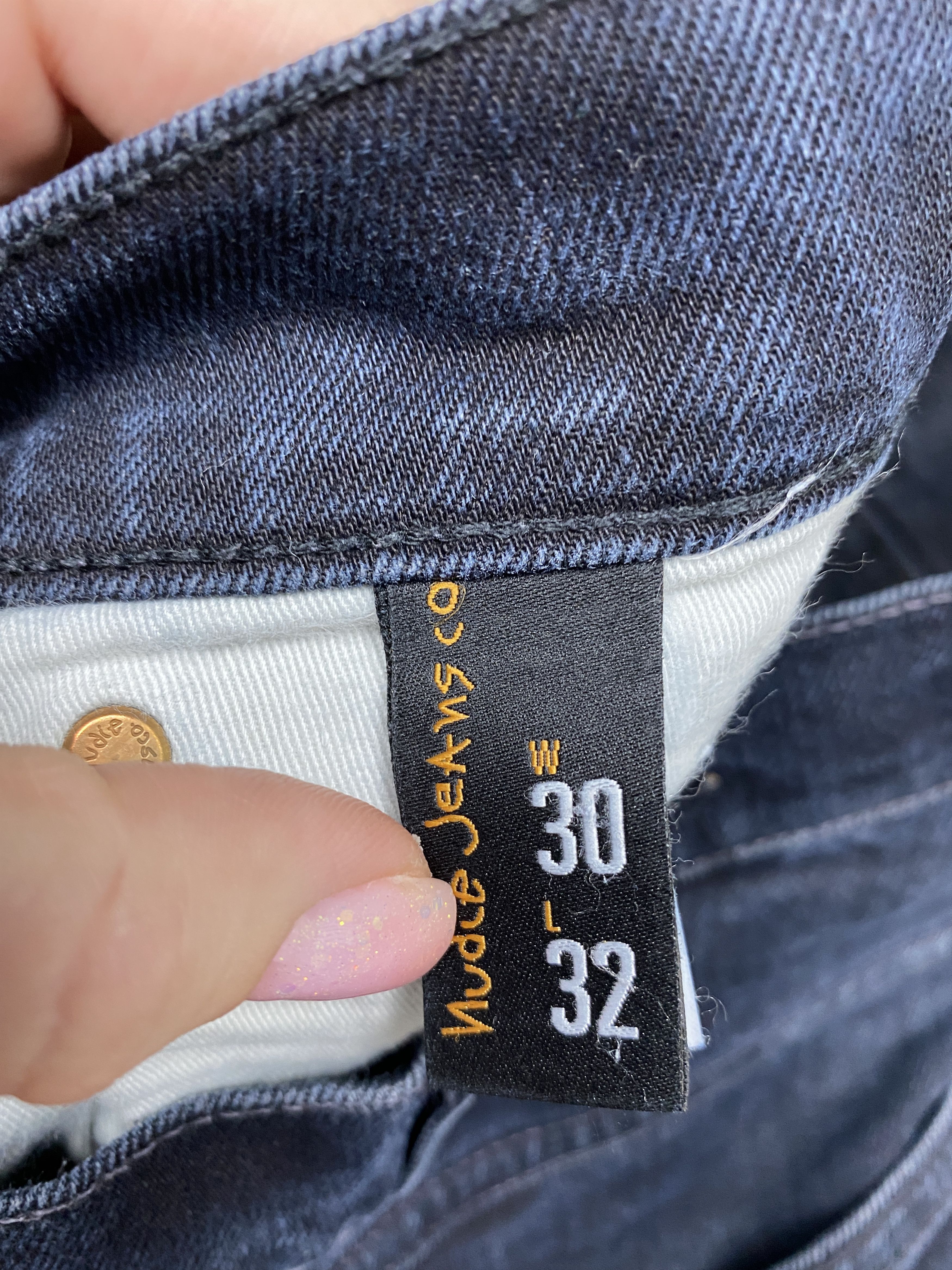 Nudie Jeans Nudie Jeans Grim Tim Vintage Mens Denim Pants Jeans Size US 30 / EU 46 - 7 Thumbnail