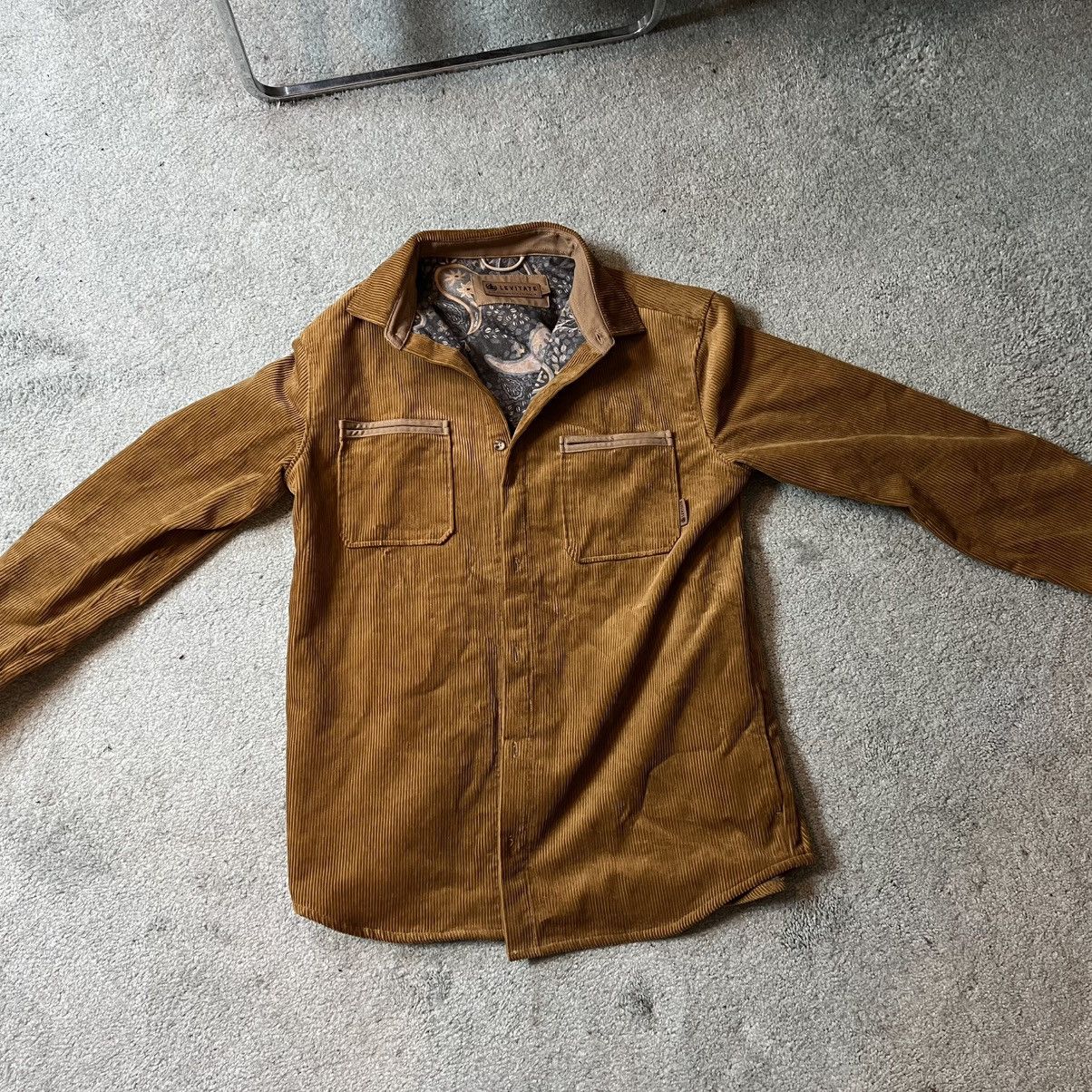 Other Levitate Music Festival Corduroy Jacket with Paisley Lining Size US L / EU 52-54 / 3 - 1 Thumbnail