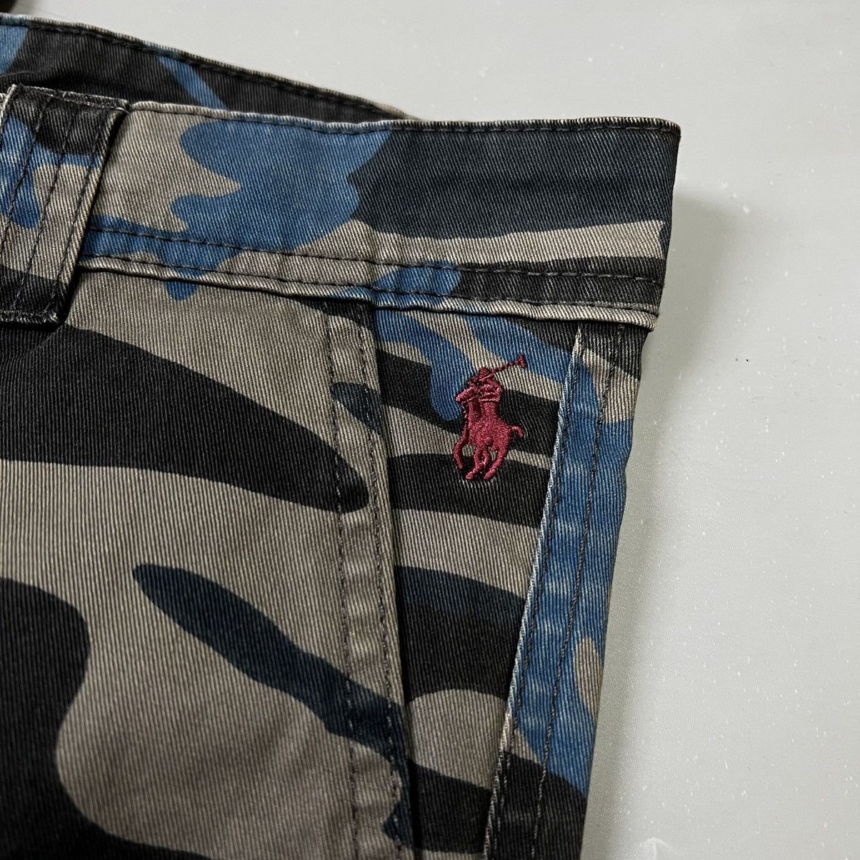 Polo Ralph Lauren Vintage Polo Ralph Lauren camo Cargo Shorts NEW with tags Size US 30 / EU 46 - 7 Thumbnail