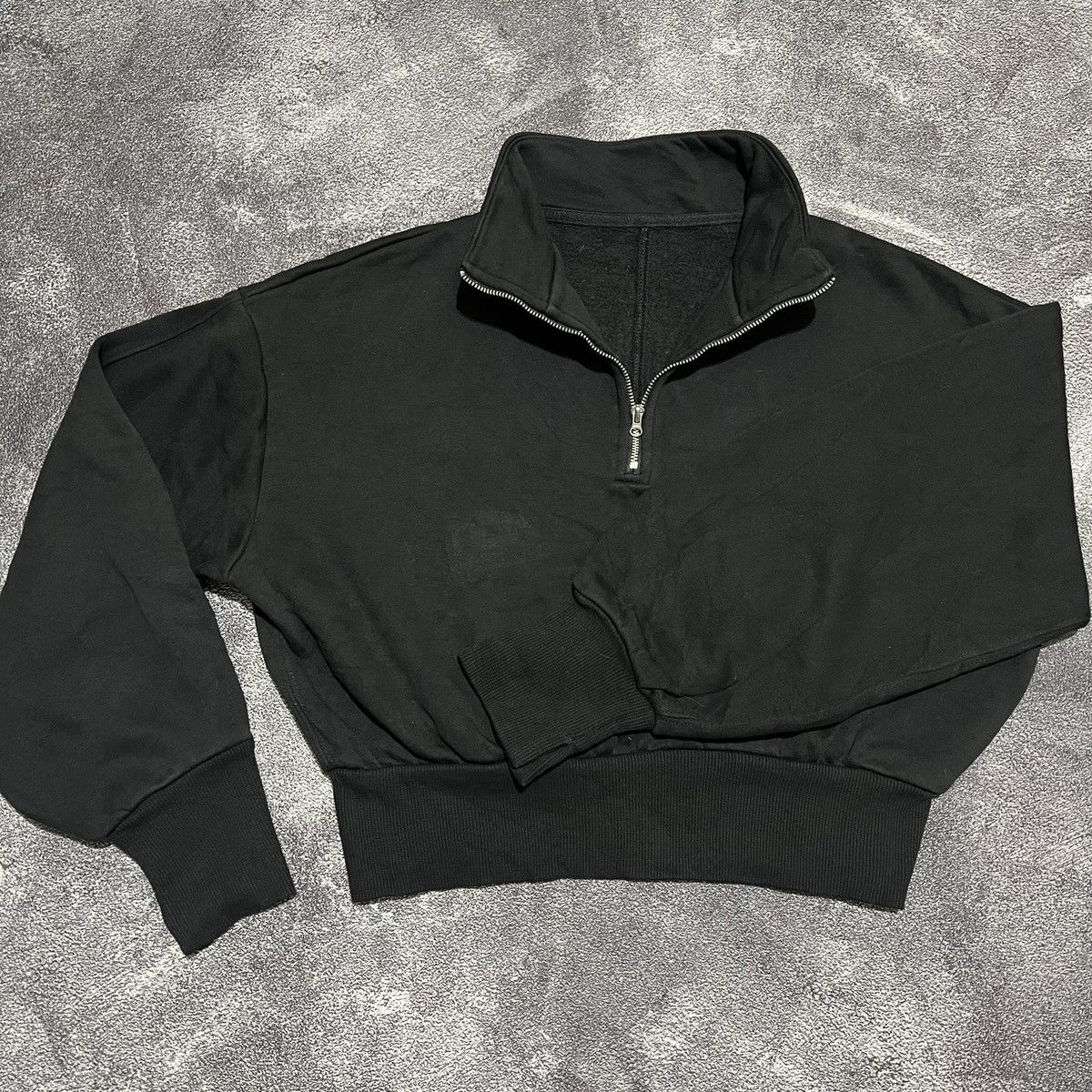 GU CROP SWEATER HALFZIPPER Size S / US 4 / IT 40 - 1 Thumbnail