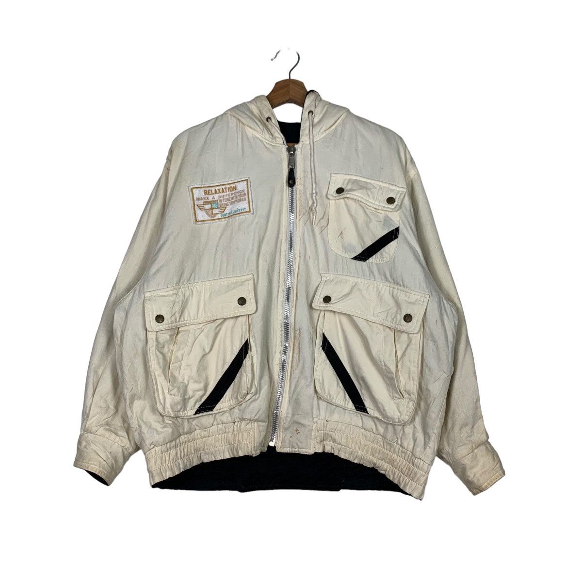 World Club Big Logo Reversible Hoodie Jacket #0260-C12